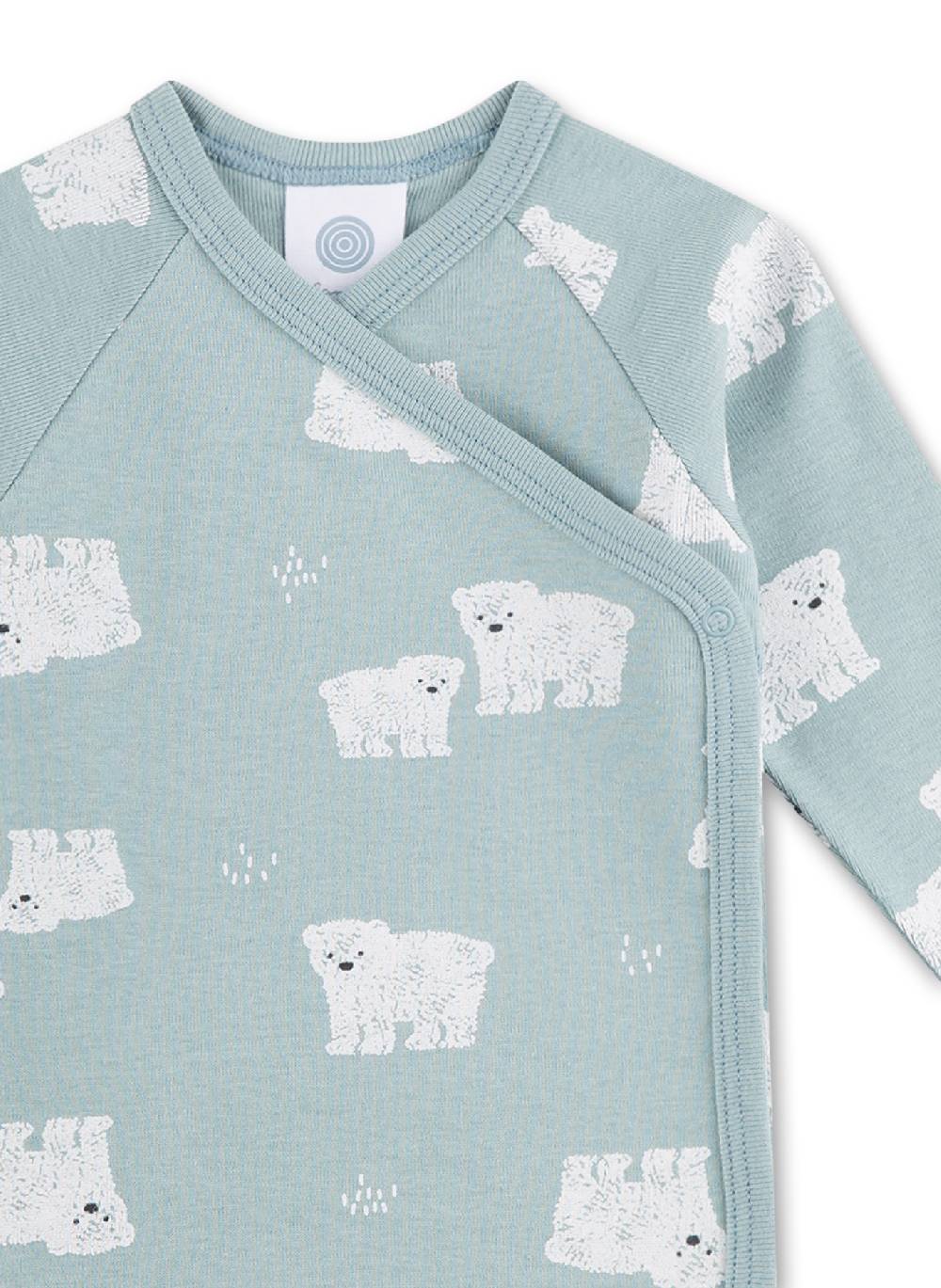 Sanetta Baby-Wickelbody Blau Verkauf