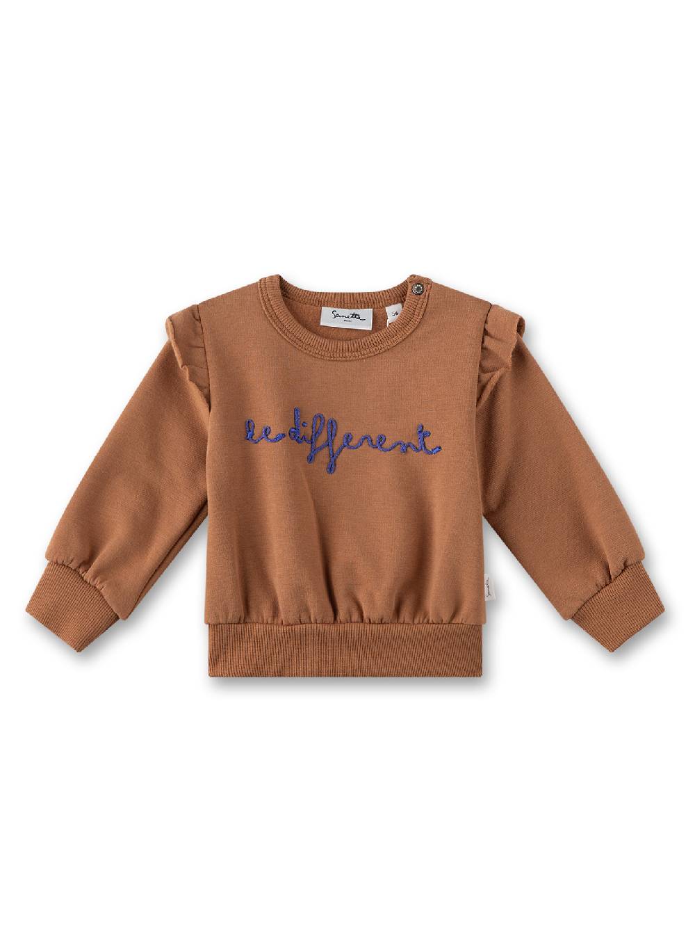 Sanetta Mädchen-Sweatshirt Braun Versandkostenfrei