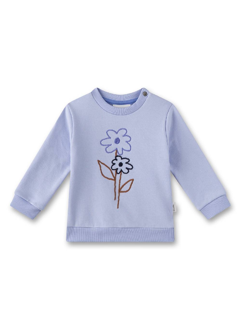 Sanetta Mädchen-Sweatshirt Blau Heißer Verkauf