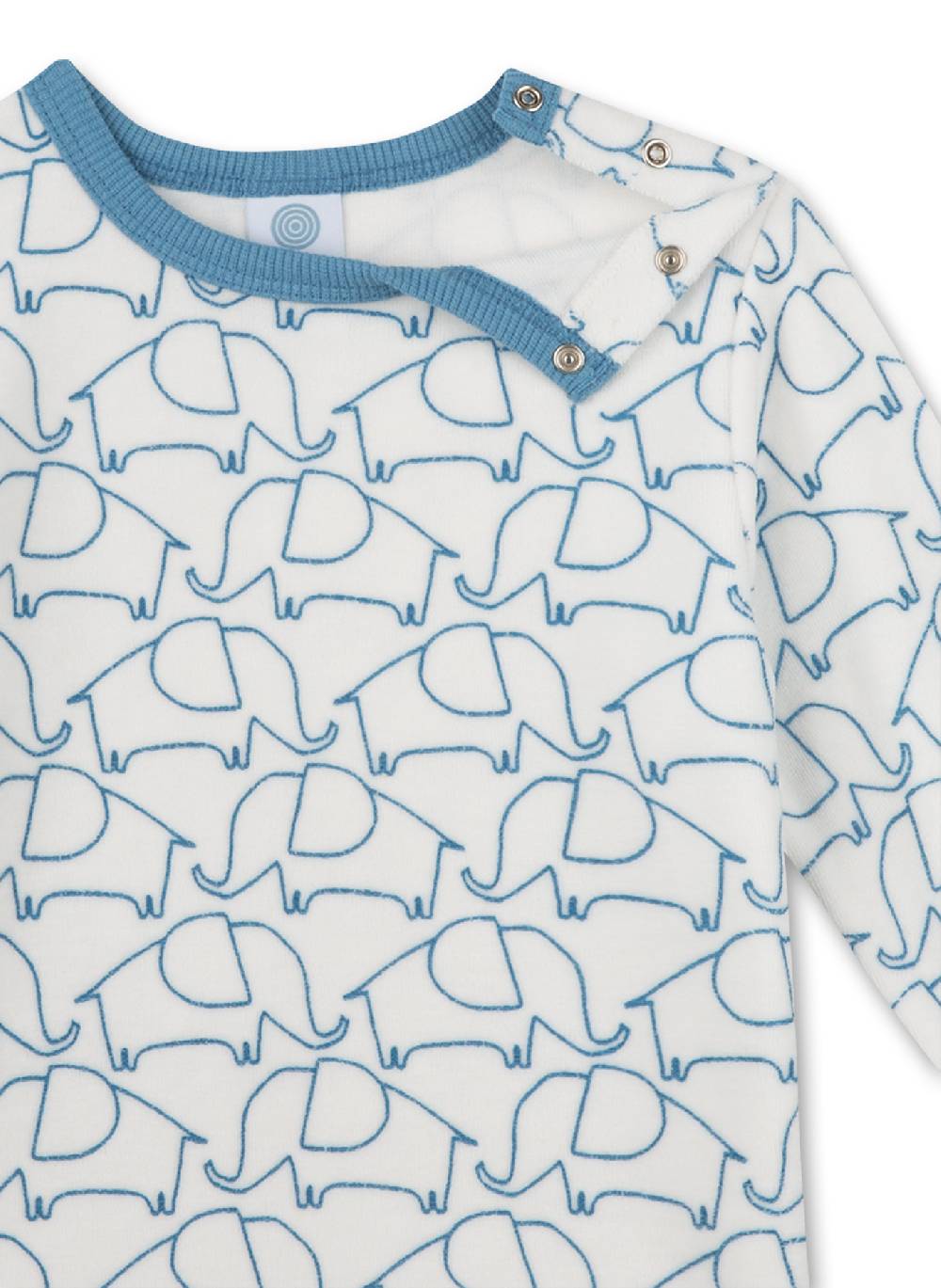 Sanetta Jungen-Schlafanzug lang Off-White Verkauf