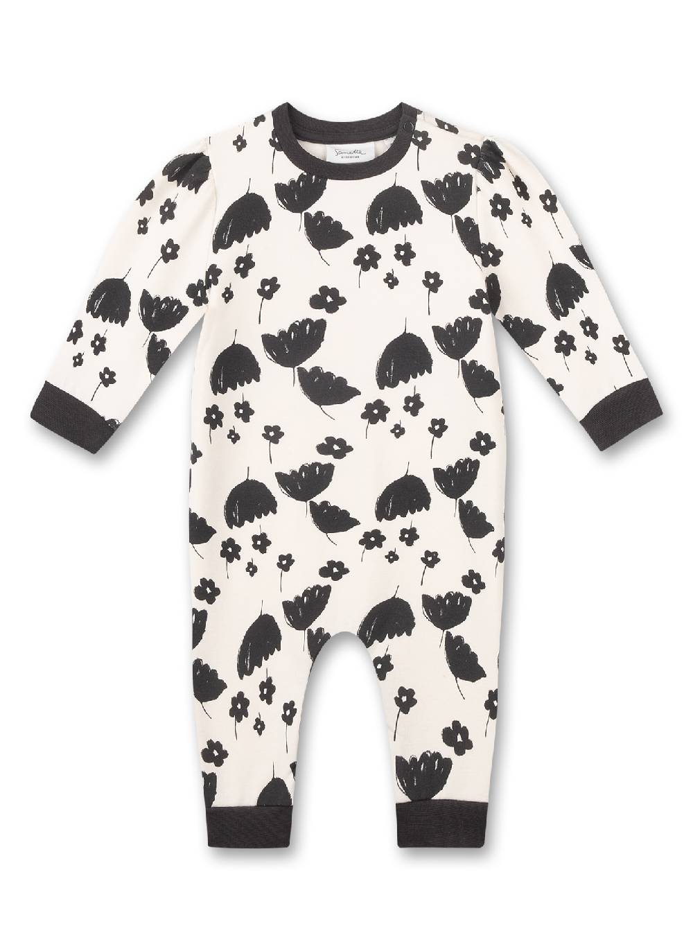 Sanetta Strampler Mädchen Off-White Sonderangebot