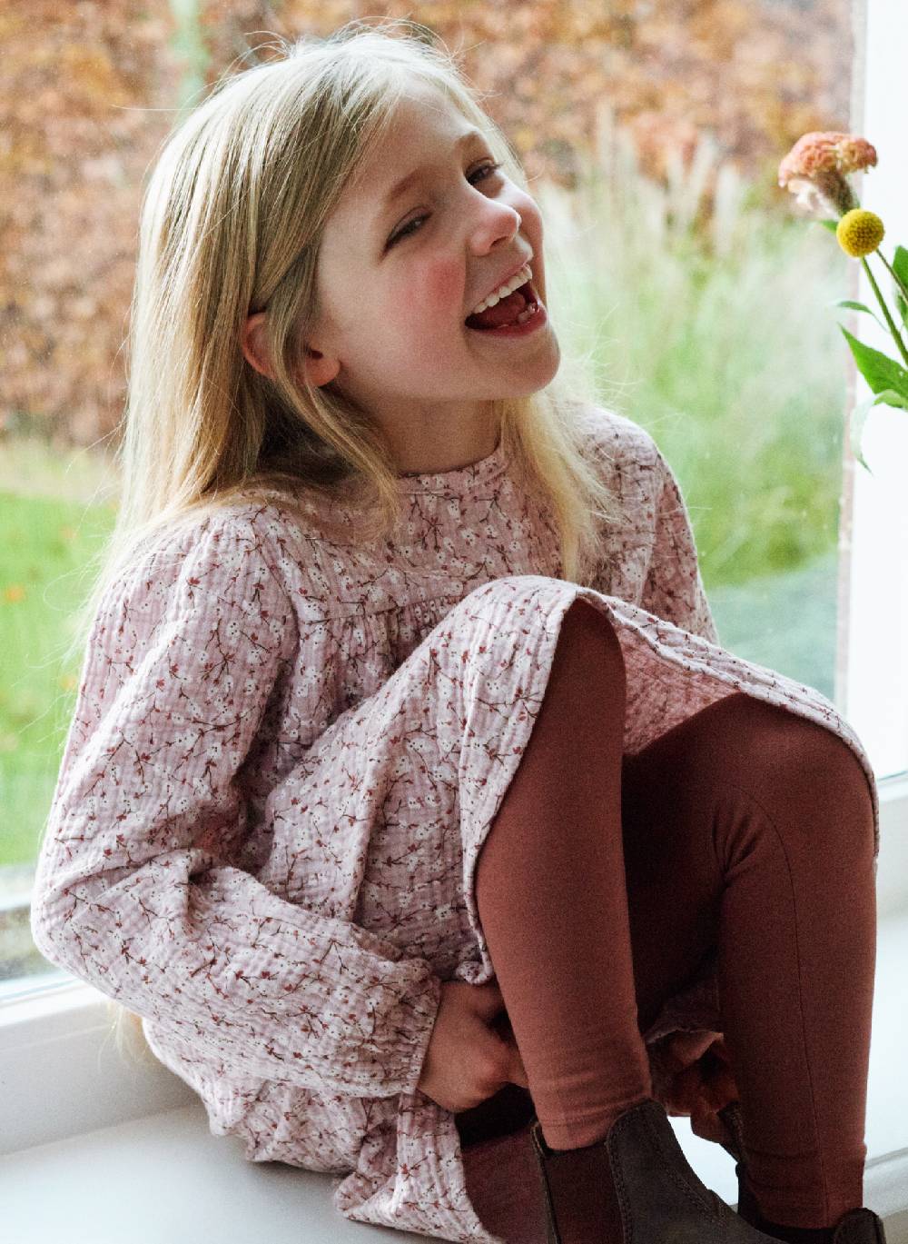 Sanetta Mädchen-Kleid Musselin Rosa Exklusivangebot