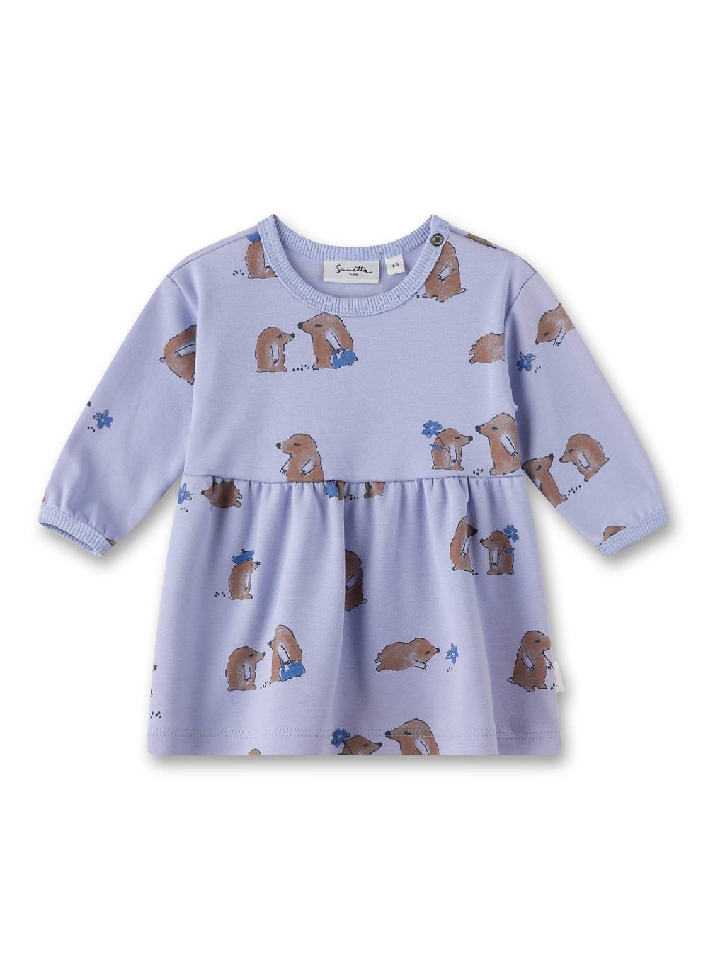 Sanetta Mädchen-Kleid Blau Im Verkauf