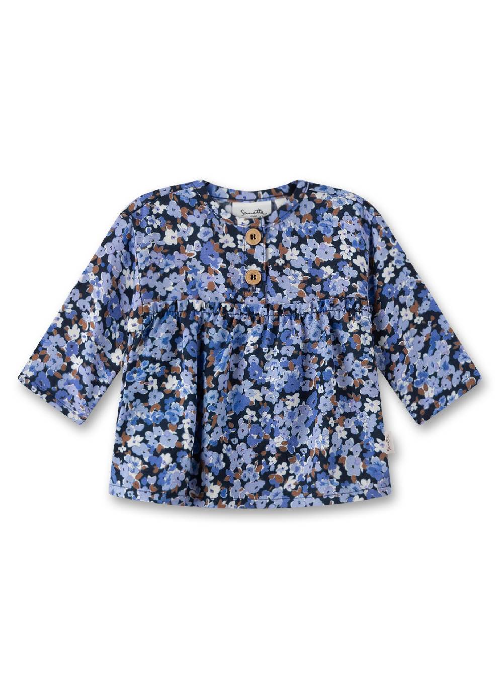 Sanetta Mädchen-Bluse Blau 50% Rabatt für begrenzte Zeit