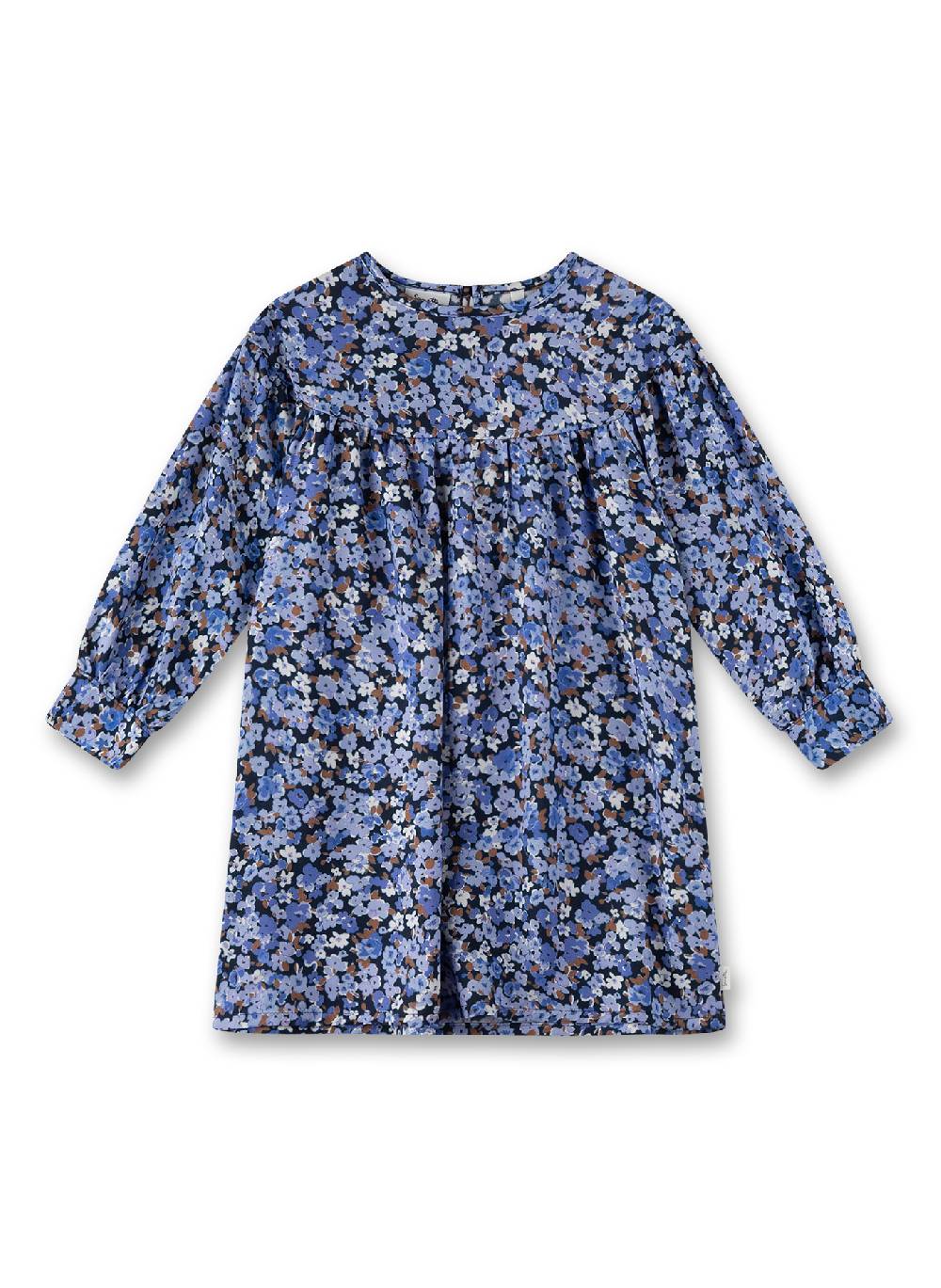Sanetta Mädchen-Kleid Blau Auslauf