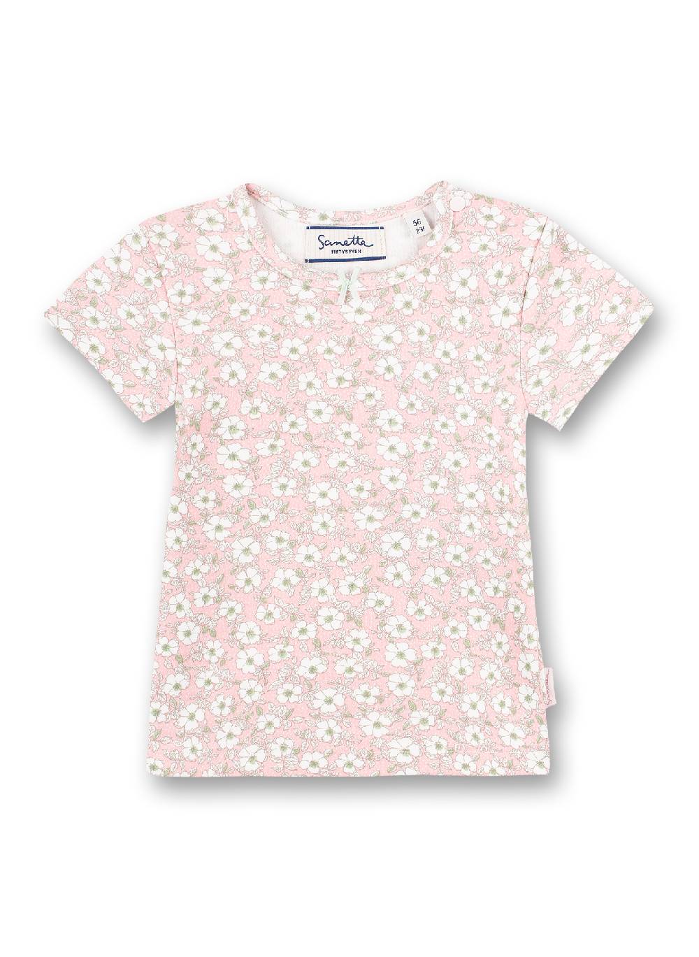 Sanetta Mädchen T-Shirt Rosa Blumen-Allover Honey Bee Top Angebot