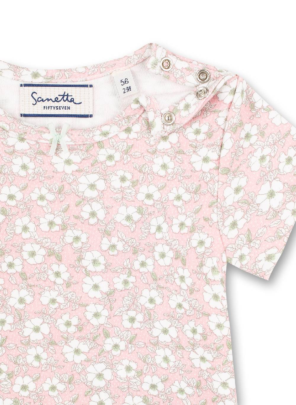 Sanetta Mädchen T-Shirt Rosa Blumen-Allover Honey Bee Top Angebot