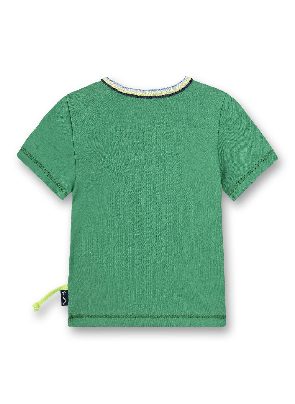 Sanetta Jungen T-Shirt Grün Monkey Funky Tägliche Deals