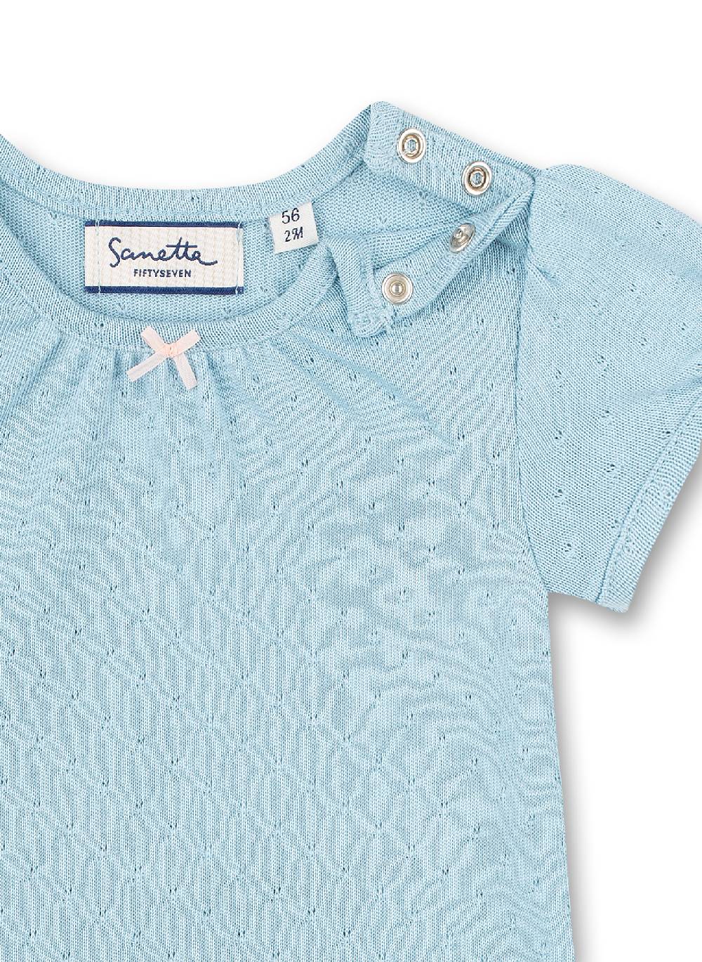 Sanetta Mädchen-Shirt Hellblau Fluffy Duckling Super Sparpreis