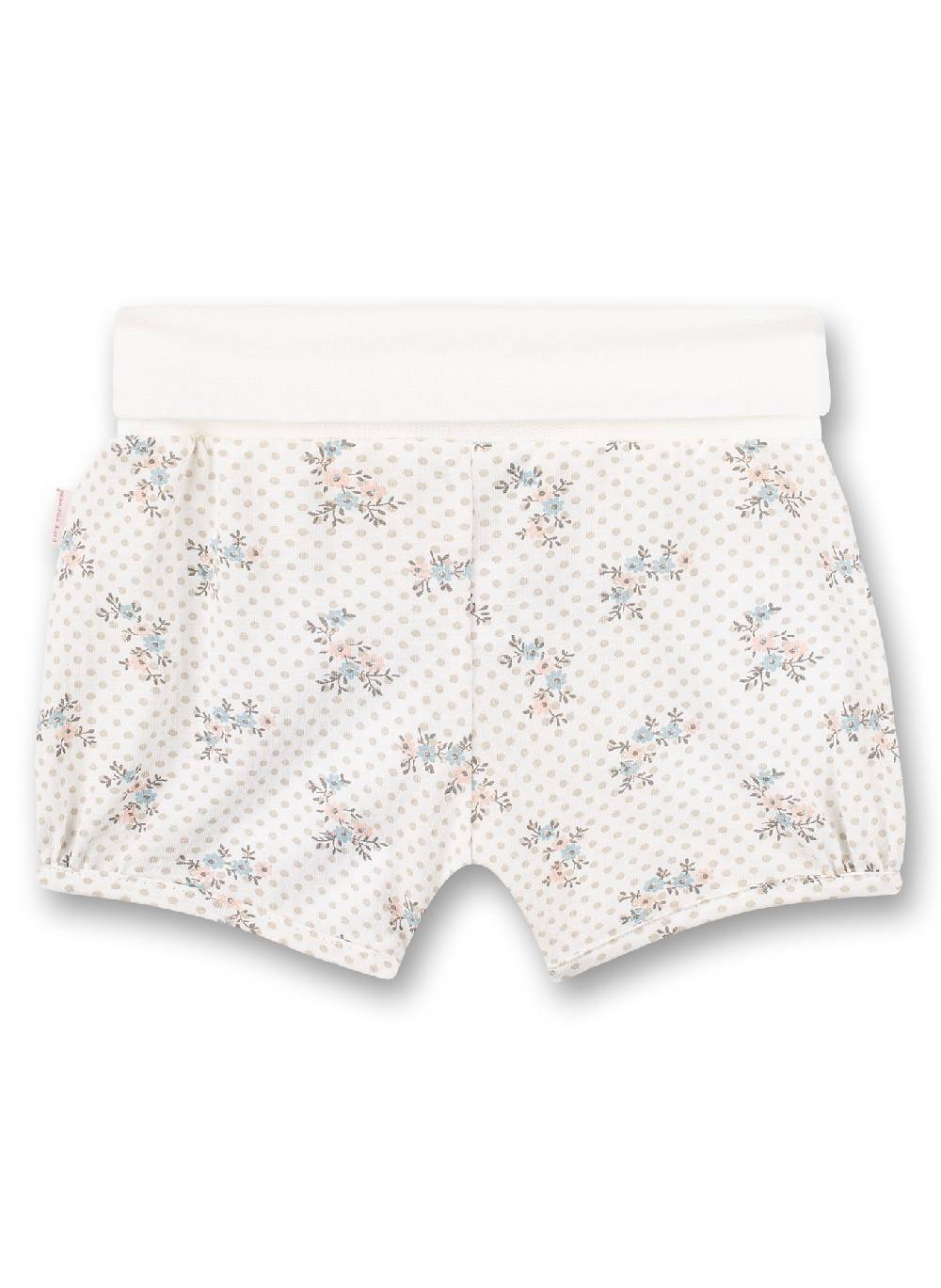 Sanetta Mädchen-Shorts Off-White Dots-Allover Fluffy Duckling Letzte 3 Tage