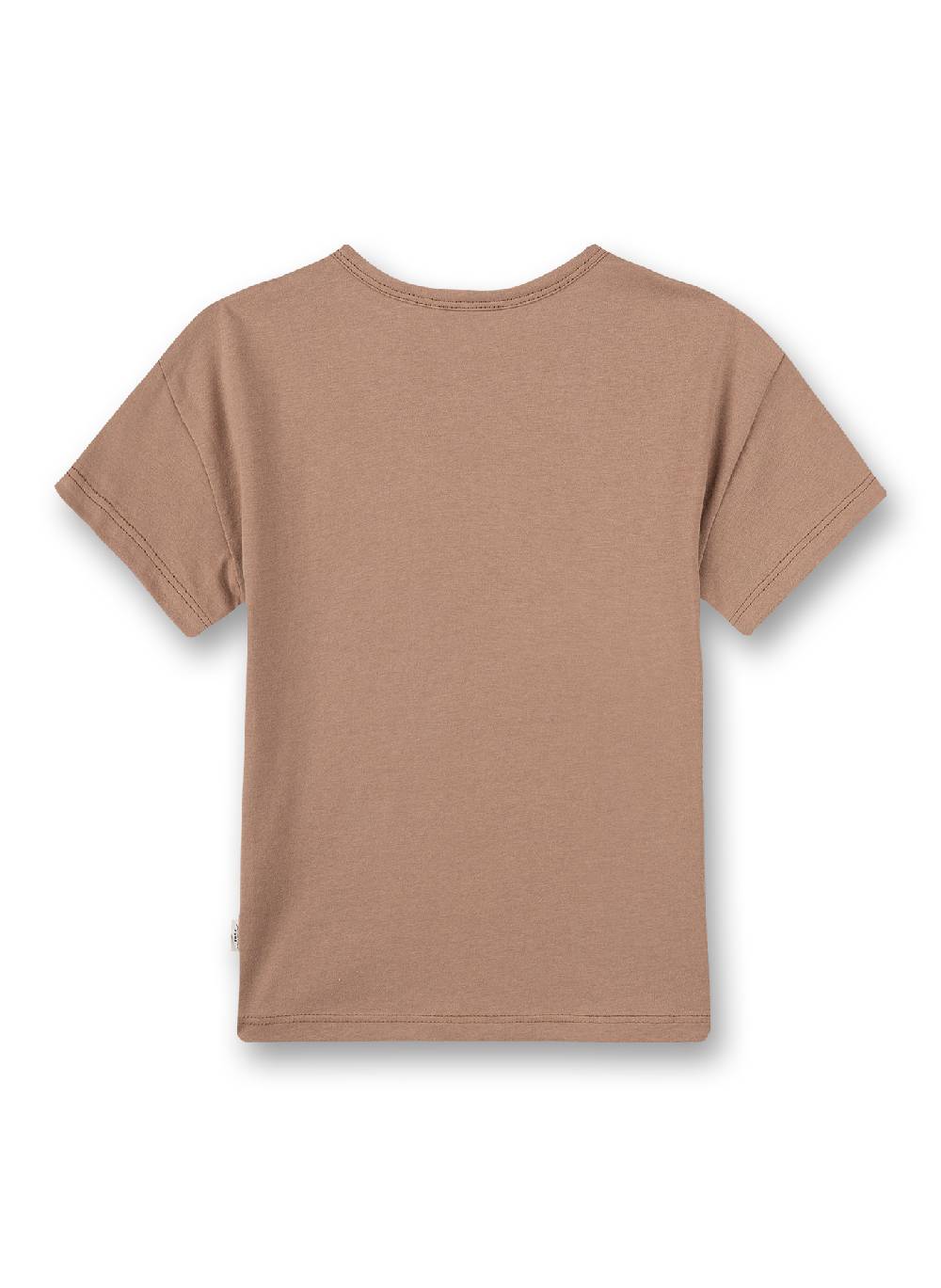 Sanetta Unisex T-Shirt Braun Sonderangebot der Fabrik