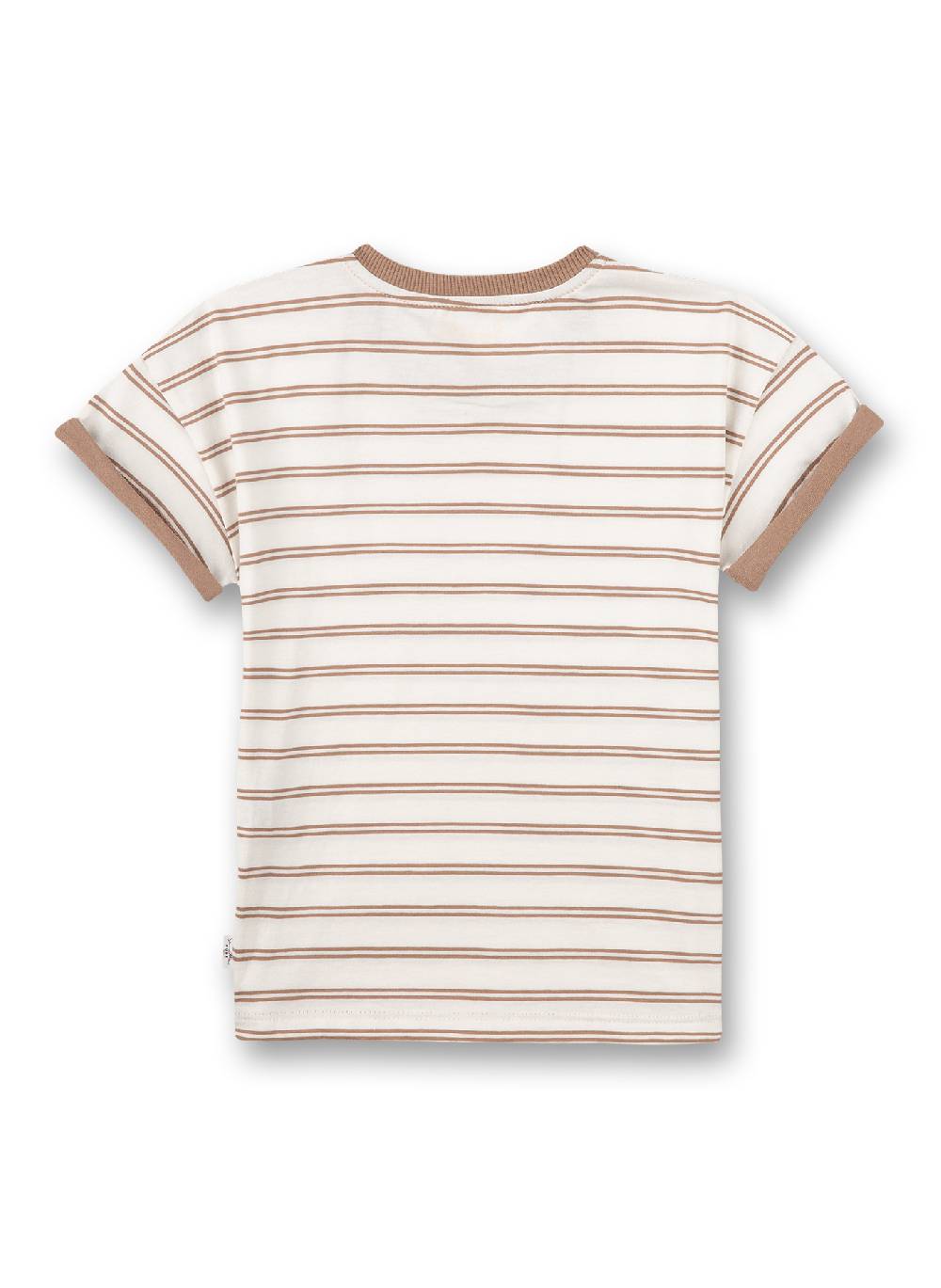Sanetta Jungen T-Shirt Braun Ringel Vierteljährliche Förderung