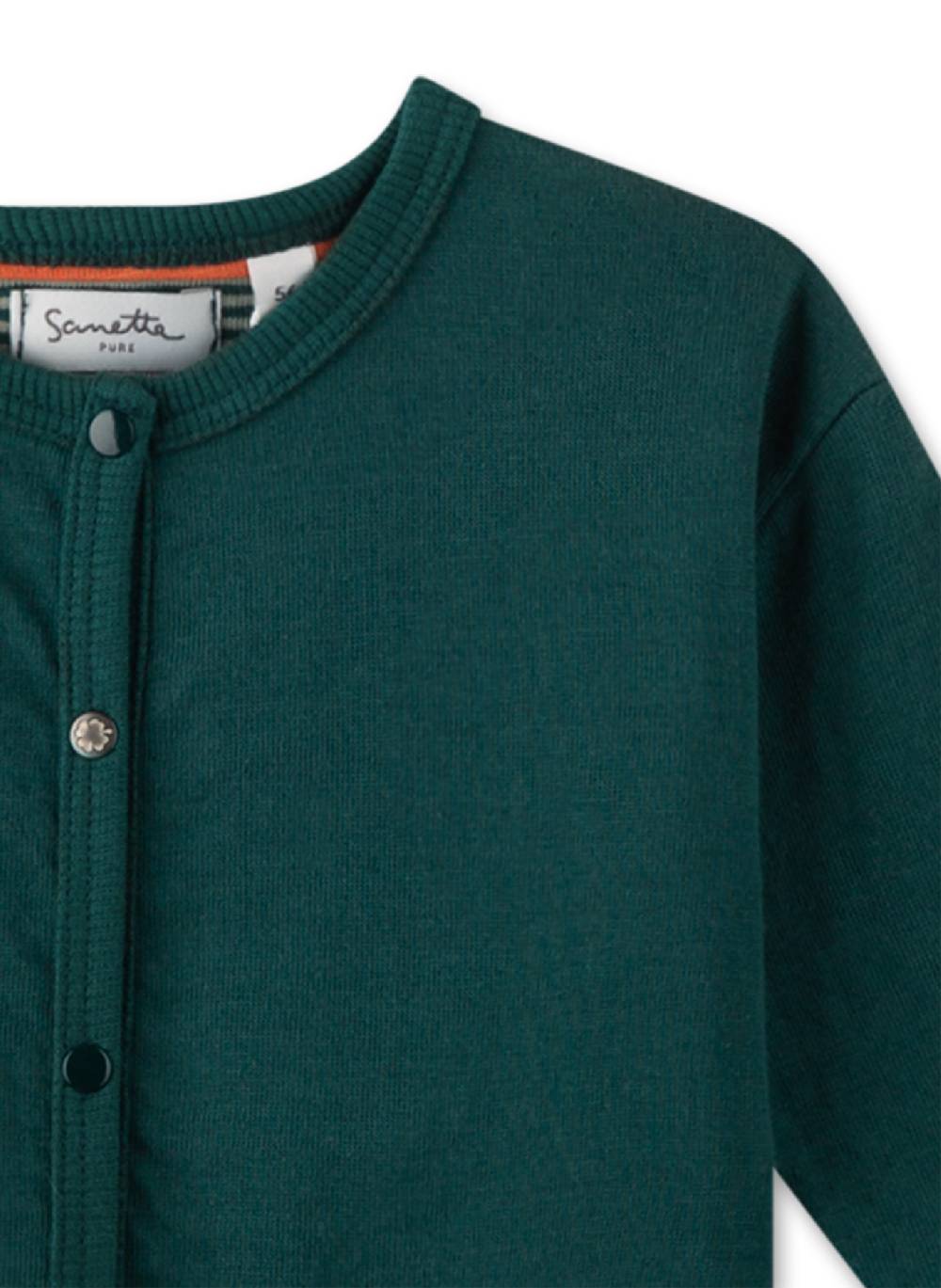 Sanetta Jungen-Sweatjacke Grün 50% Rabatt mit kostenlosem Versand