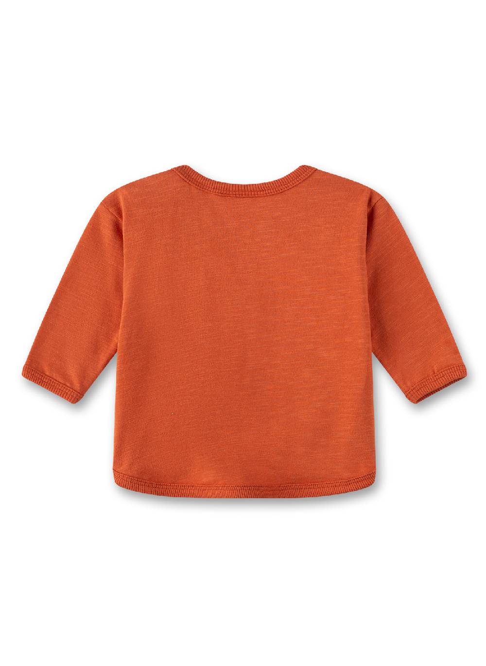 Sanetta Jungen-Langarmshirt Orange Fabrikladen