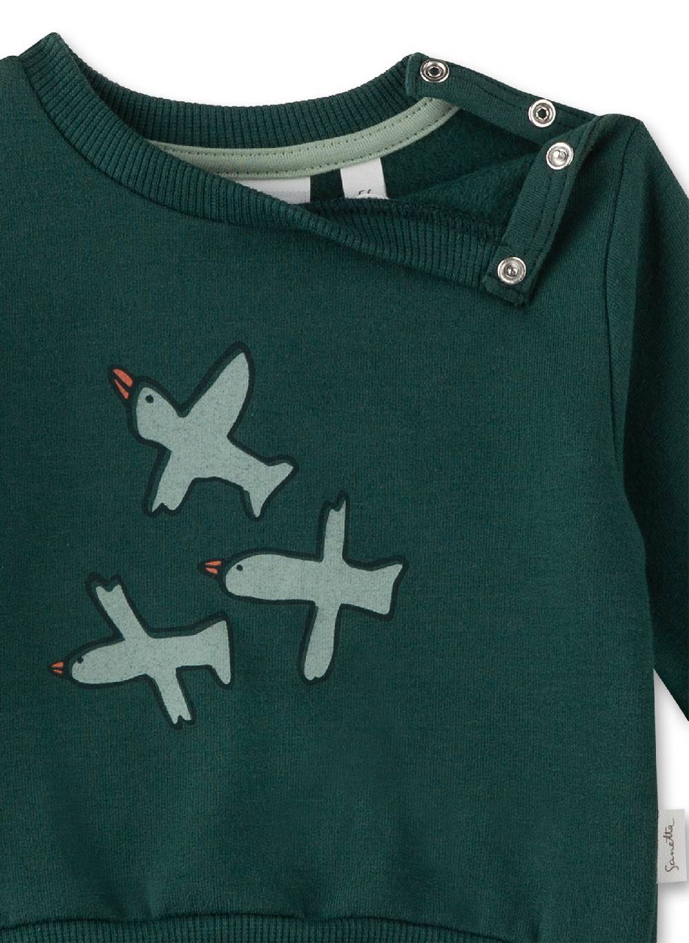 Sanetta Jungen-Sweatshirt Grün Begrenzt auf 3 Tage