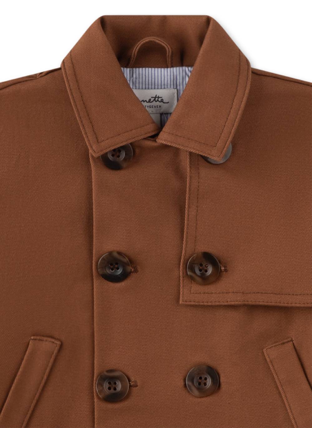 Sanetta Jungen-Trenchcoat Braun Angebote
