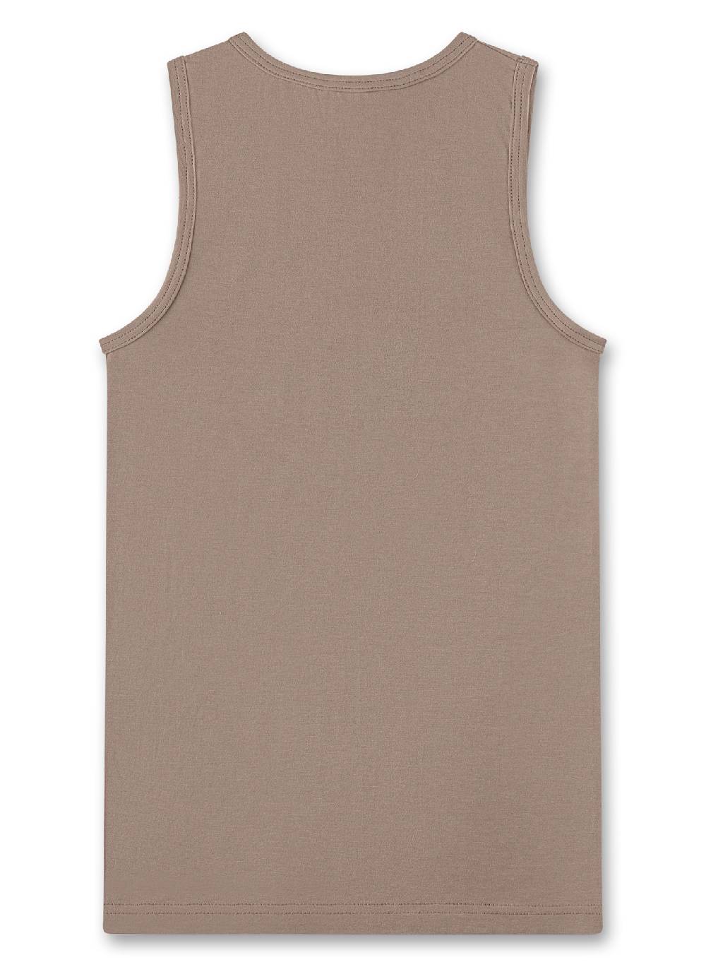 Sanetta Jungen-Unterhemd Braun Fabrikverkauf