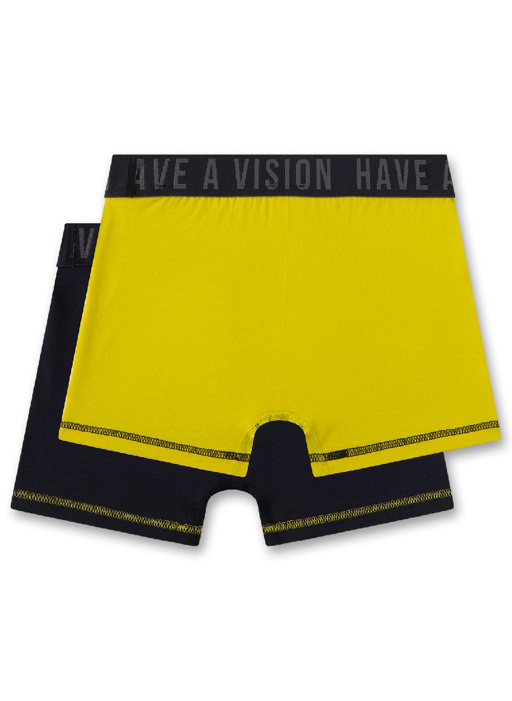 Sanetta Jungen-Hipshorts (Doppelpack) Dunkelblau & Gelb Online Shopping