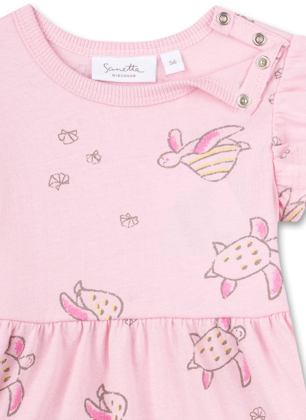 Sanetta Mädchen-Kleid Rosa Versandkostenfrei