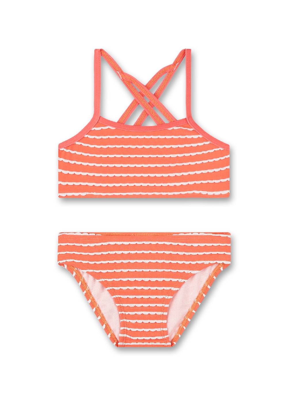 Sanetta Mädchen-Bikini Orange