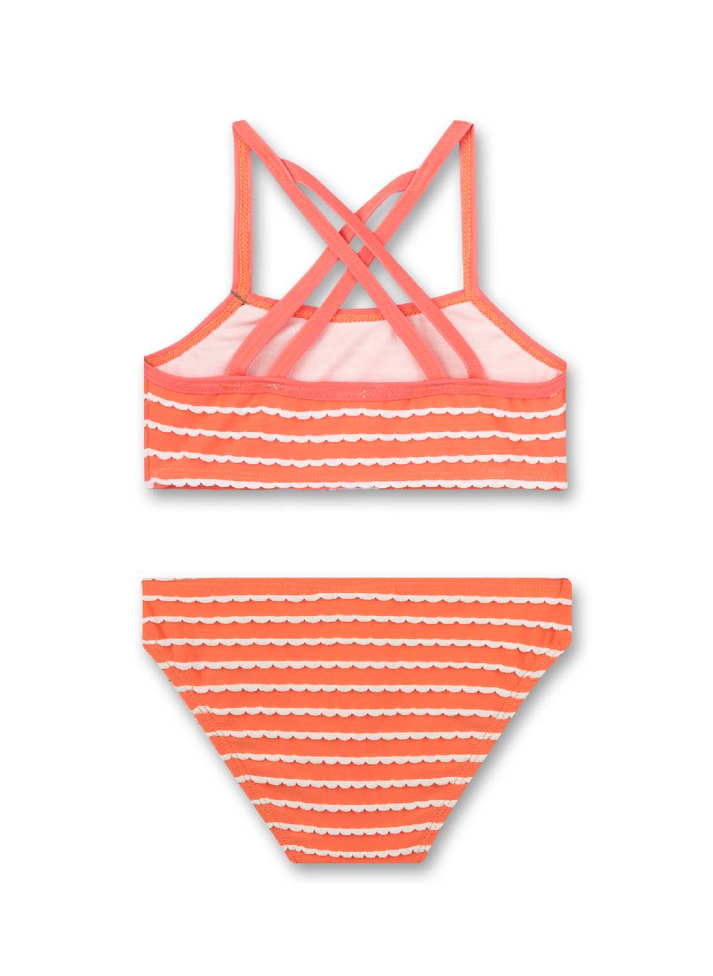 Sanetta Mädchen-Bikini Orange Online Shopping