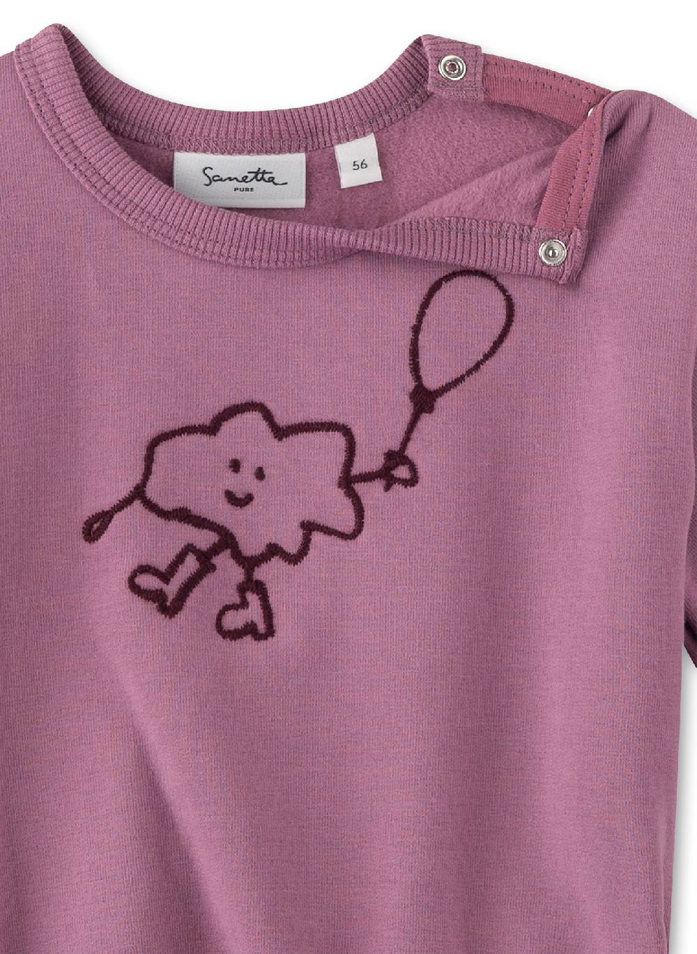 Sanetta Mädchen-Sweatshirt Rosa Super Sparpreis