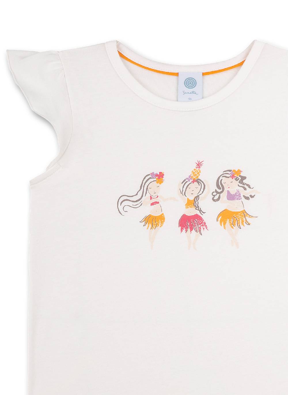 Sanetta Mädchen-Schlafanzug kurz Off-White Wochenangebot