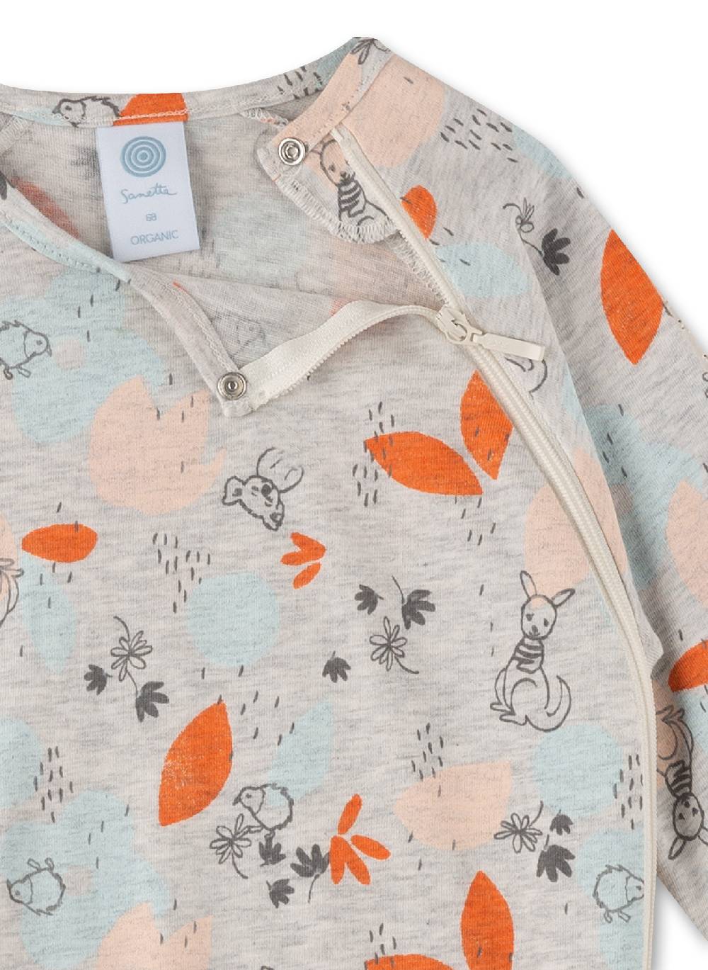 Sanetta Mädchen-Overall Graumelange JETZT KAUFEN