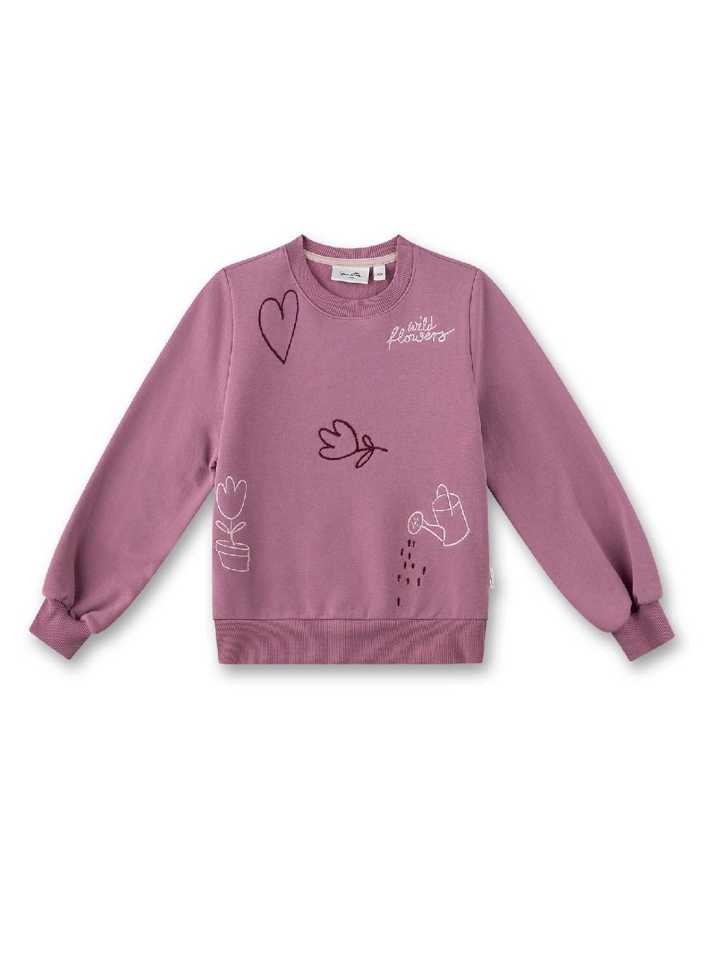 Sanetta Mädchen-Sweatshirt Rosa 2025