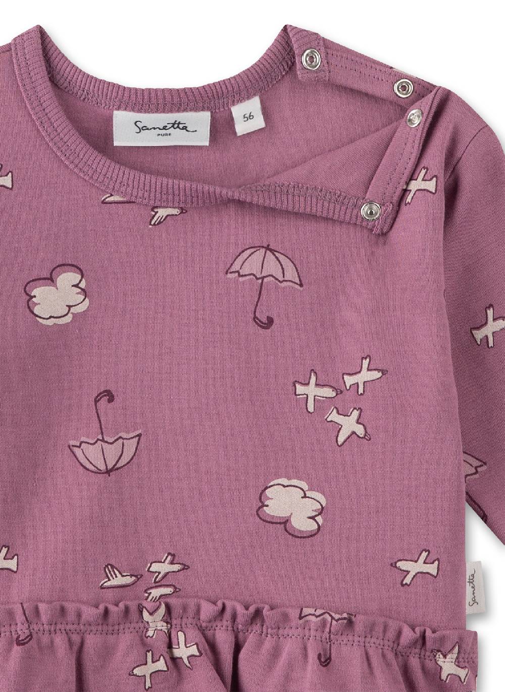 Sanetta Mädchen-Langarmshirt Rosa Schlussverkauf