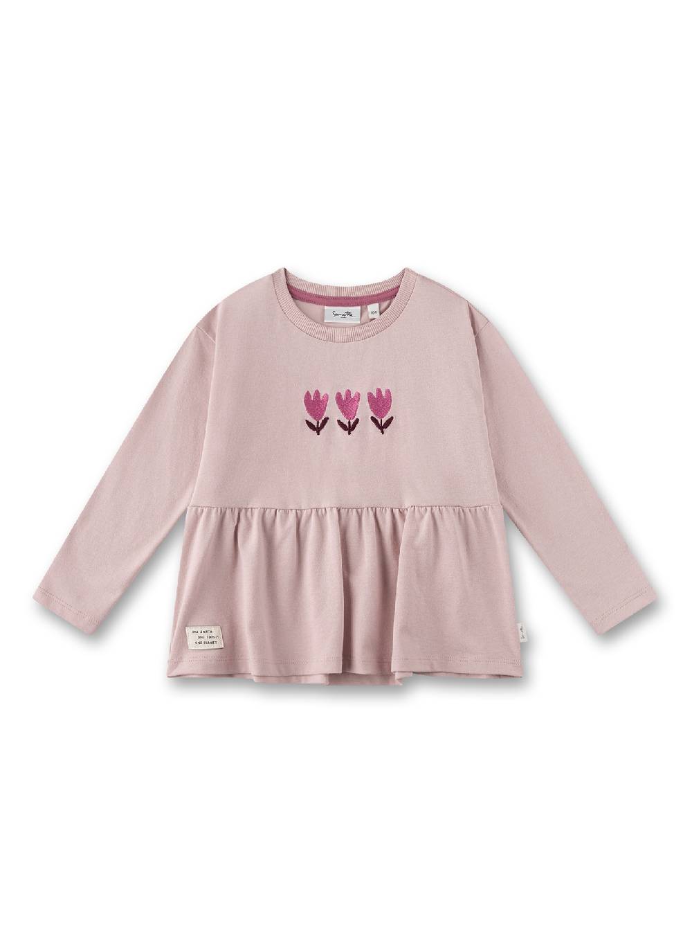 Sanetta Mädchen-Langarmshirt Rosa