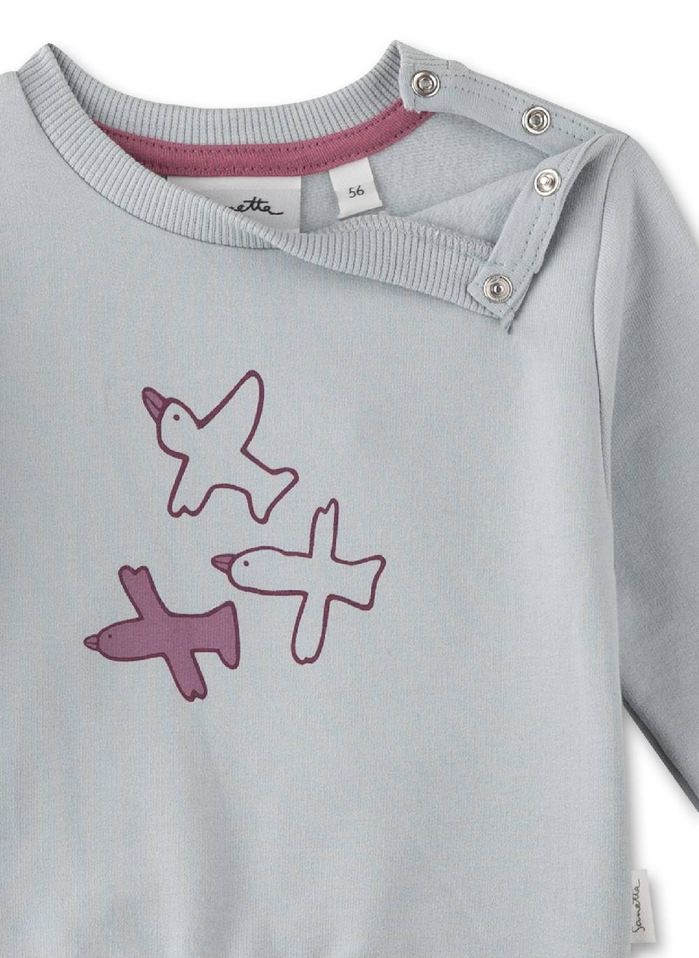 Sanetta Mädchen-Sweatshirt Blau Versandkostenfrei