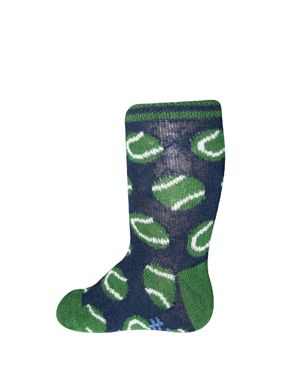 Sanetta Jungen-Socken (Doppelpack) Dunkelblau und Grün-geringelt Cyber Monday