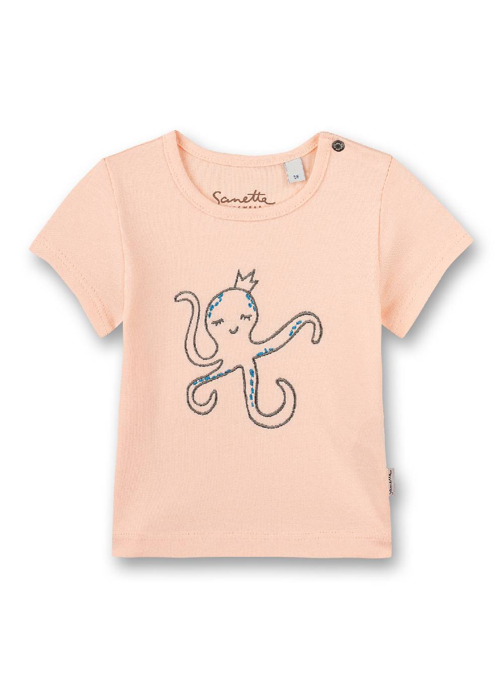 Sanetta Mädchen T-Shirt Rosa Water World Lagerräumung