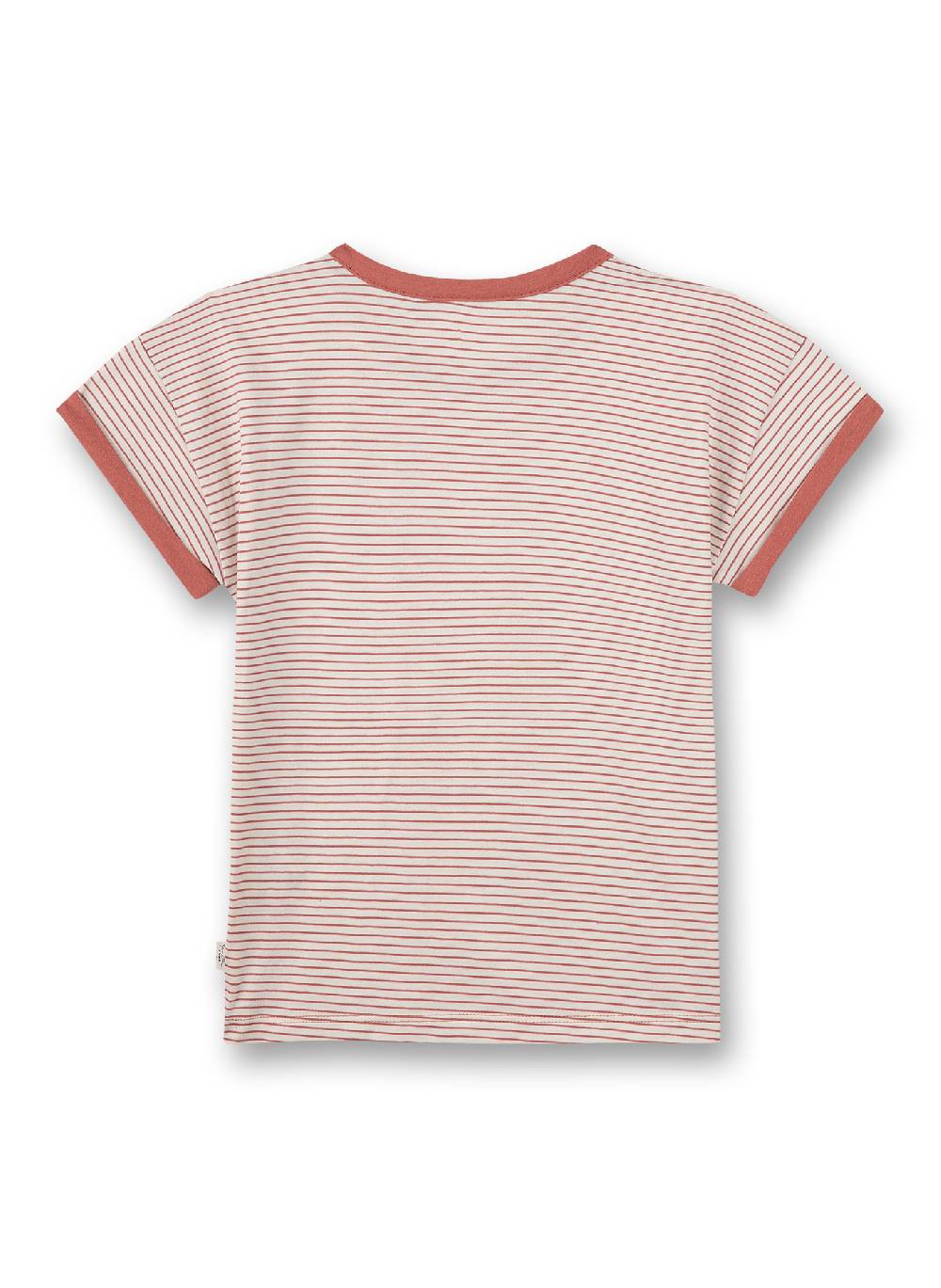 Sanetta Unisex T-Shirt Rot Ringel Zeitlich begrenztes Angebot