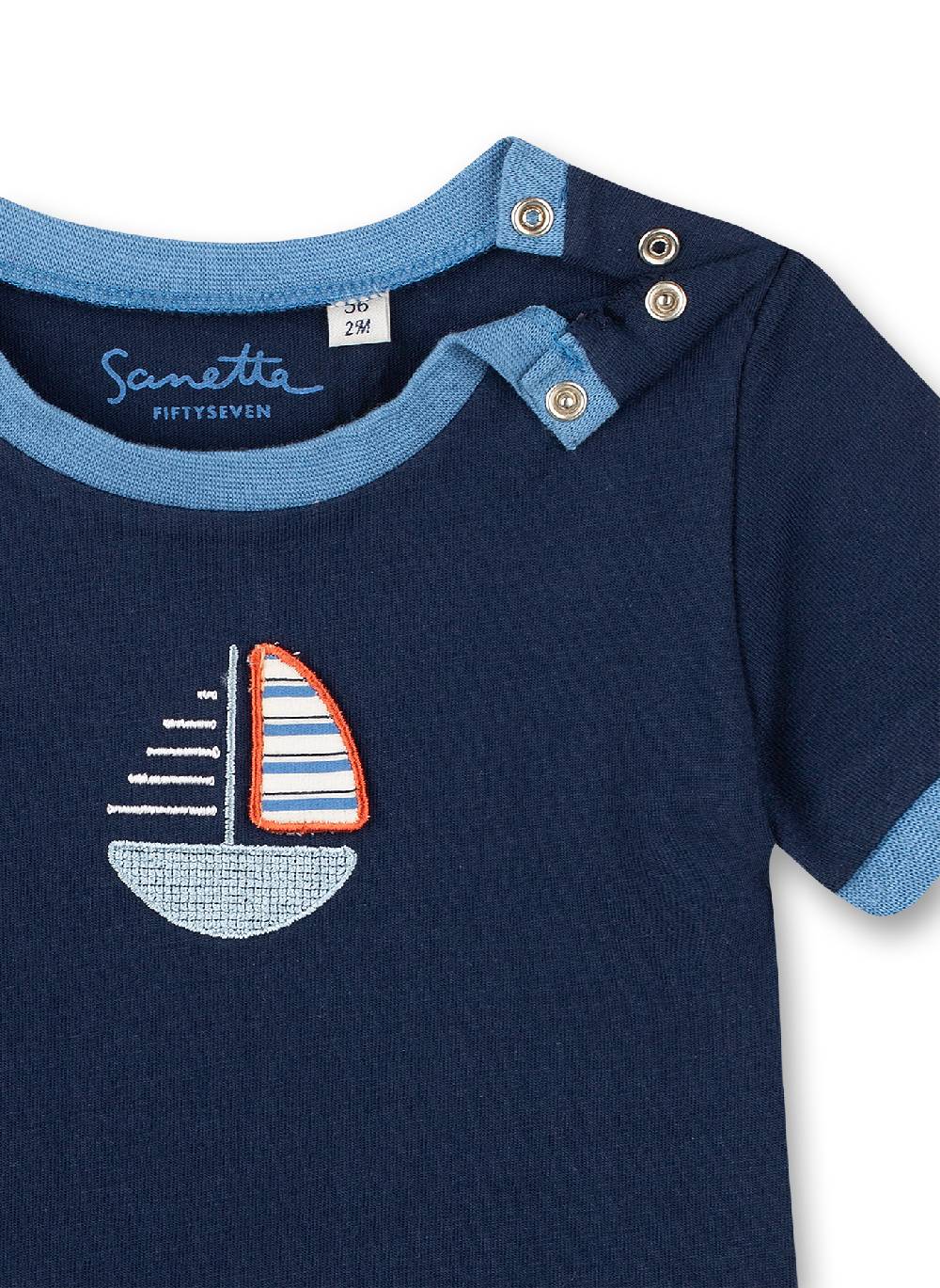 Sanetta Jungen T-Shirt Dunkelblau Little Lobster Neuheiten