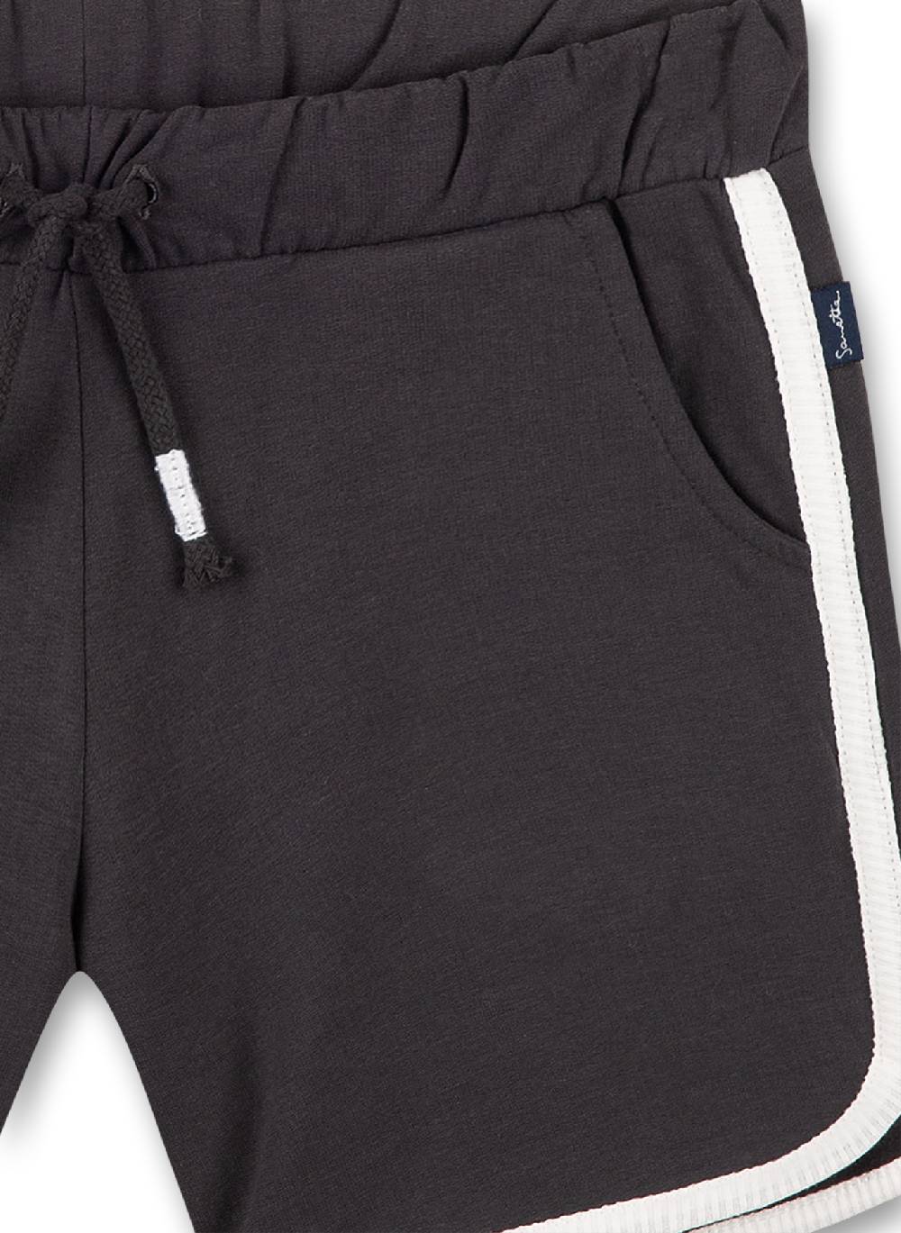 Sanetta Mädchen-Sweatshorts Anthrazit Tropical Riesige Ersparnisse