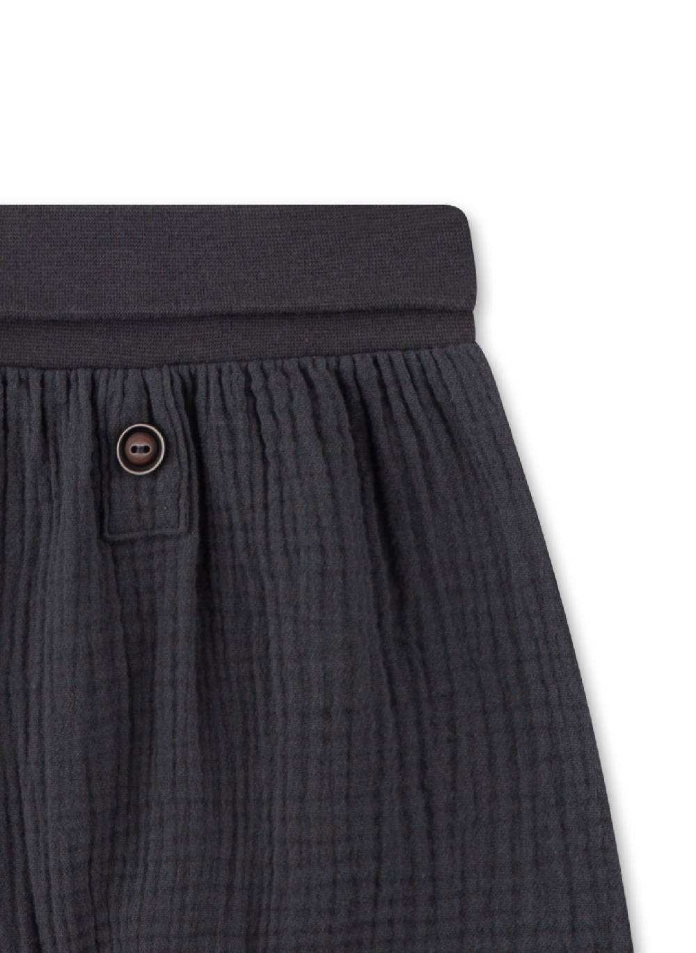 Sanetta Baby-Shorts Grau aus Musselin Wochenangebot
