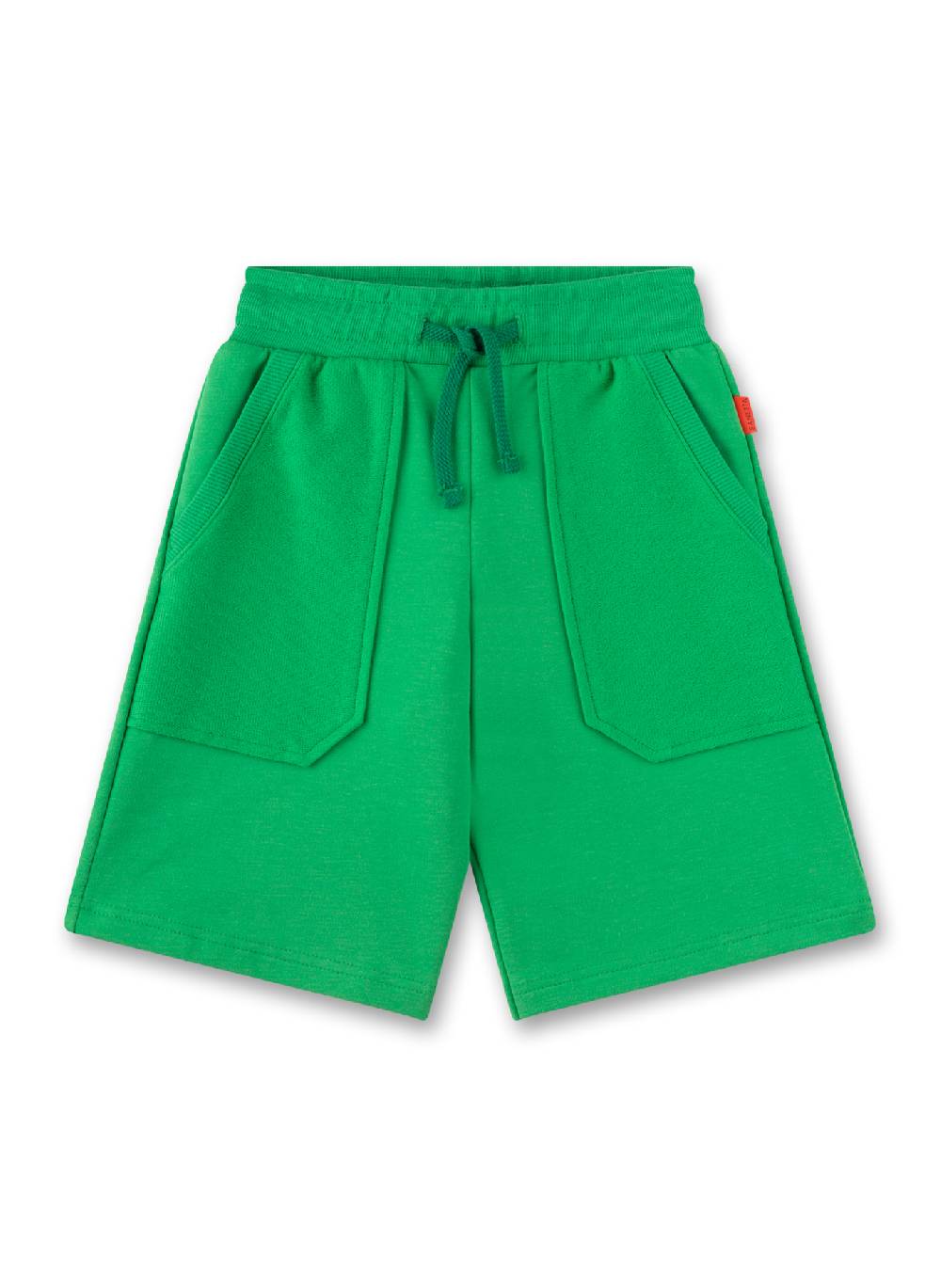 Sanetta Jungen-Sweatshorts Grün Sonderangebot der Fabrik