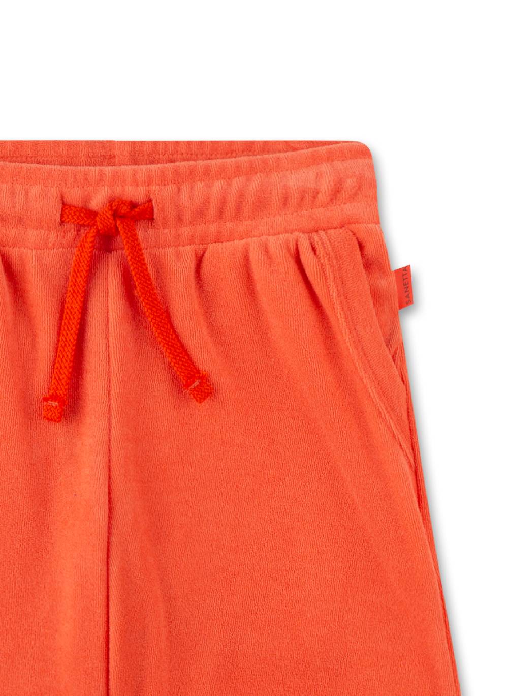 Sanetta Jungen-Shorts Orange aus Frottee Vierteljährliche Förderung