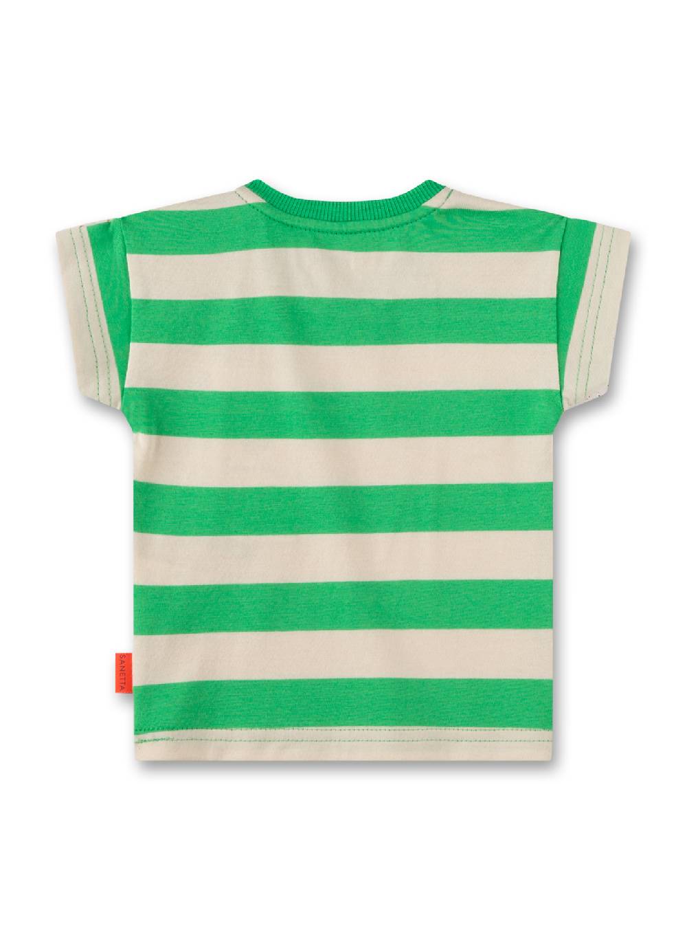 Sanetta Jungen T-Shirt Grün gestreift Riesige Rabatte