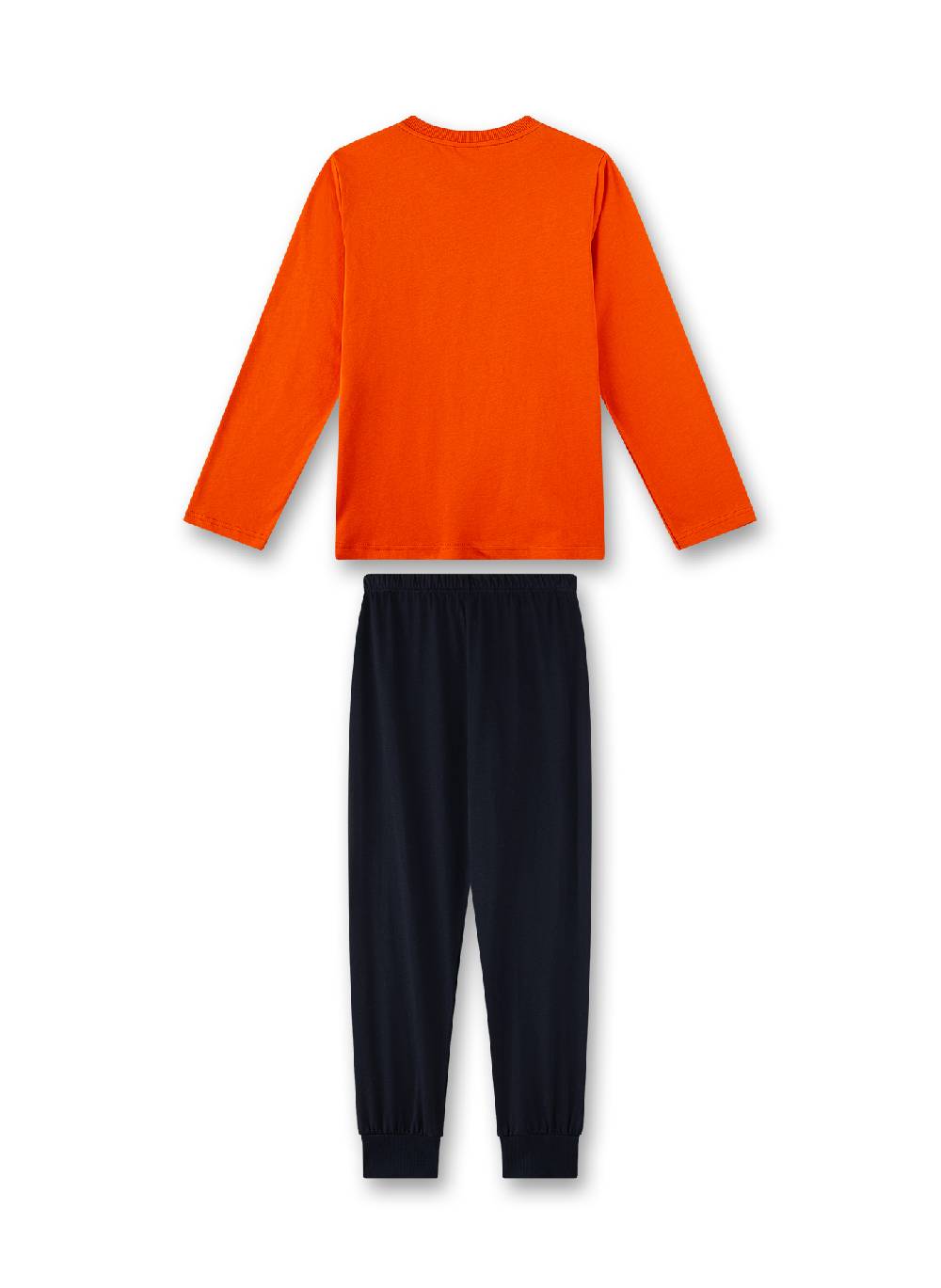 Sanetta Jungen-Schlafanzug Orange Clearance-Verkauf