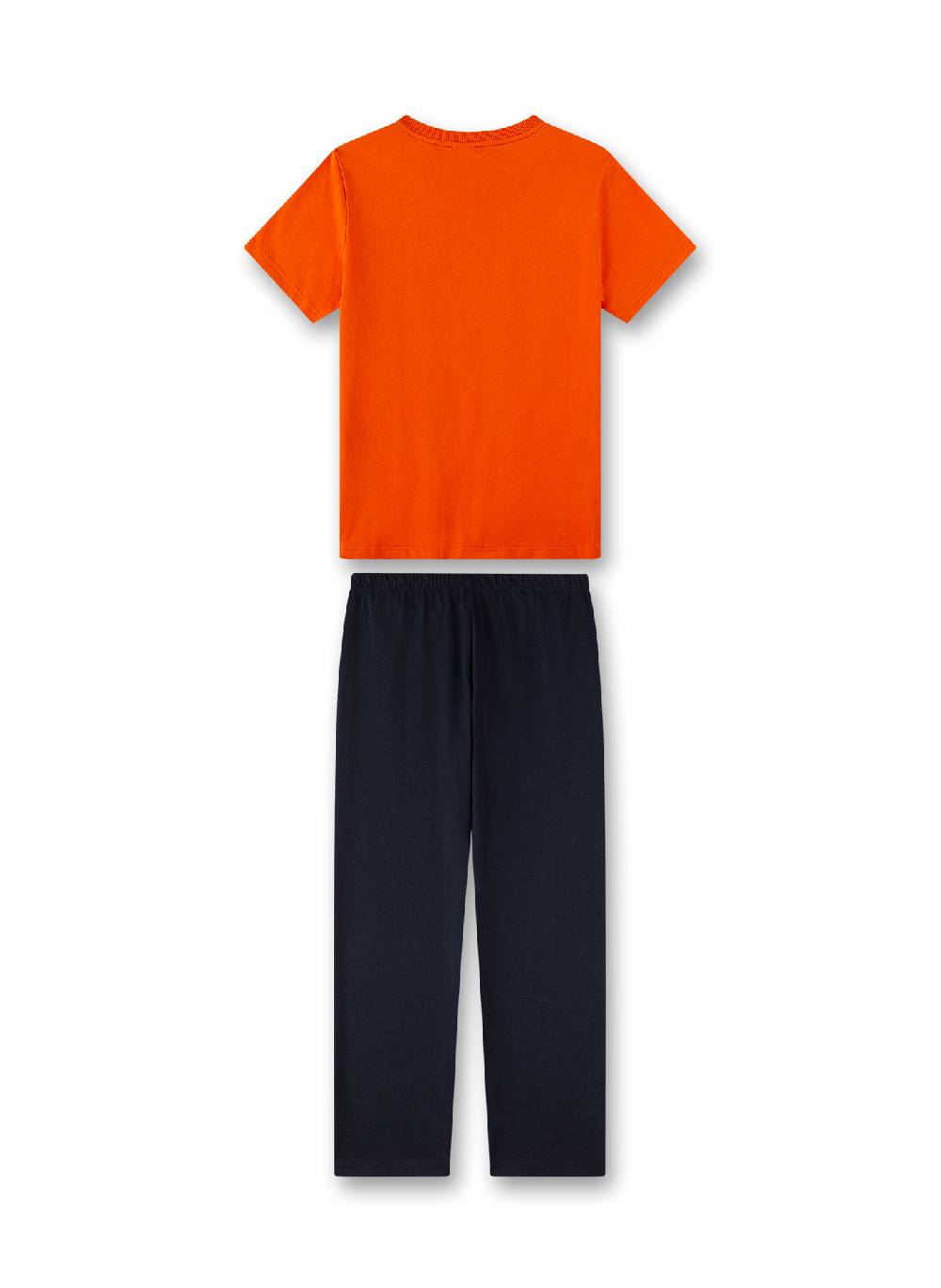Sanetta Jungen-Schlafanzug Orange Speichern exportieren