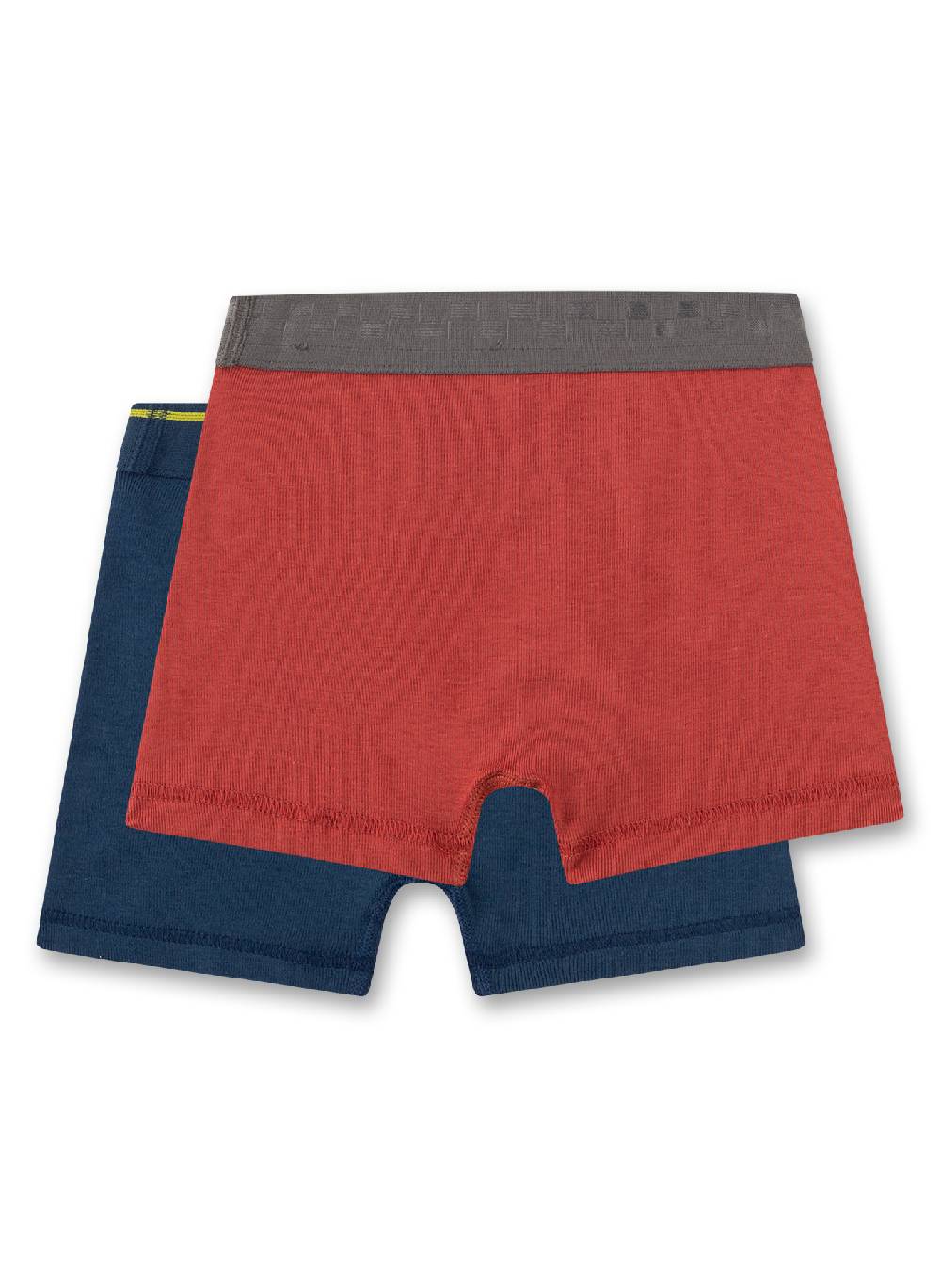 Sanetta Jungen-Hipshorts (Doppelpack) Dunkelblau mit Auto und Rost 2025