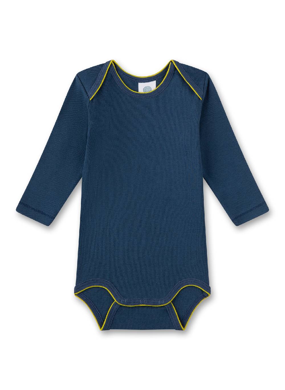 Sanetta Baby-Body langarm (Doppelpack) Dunkelblau und Rot mit Biber im Angebot