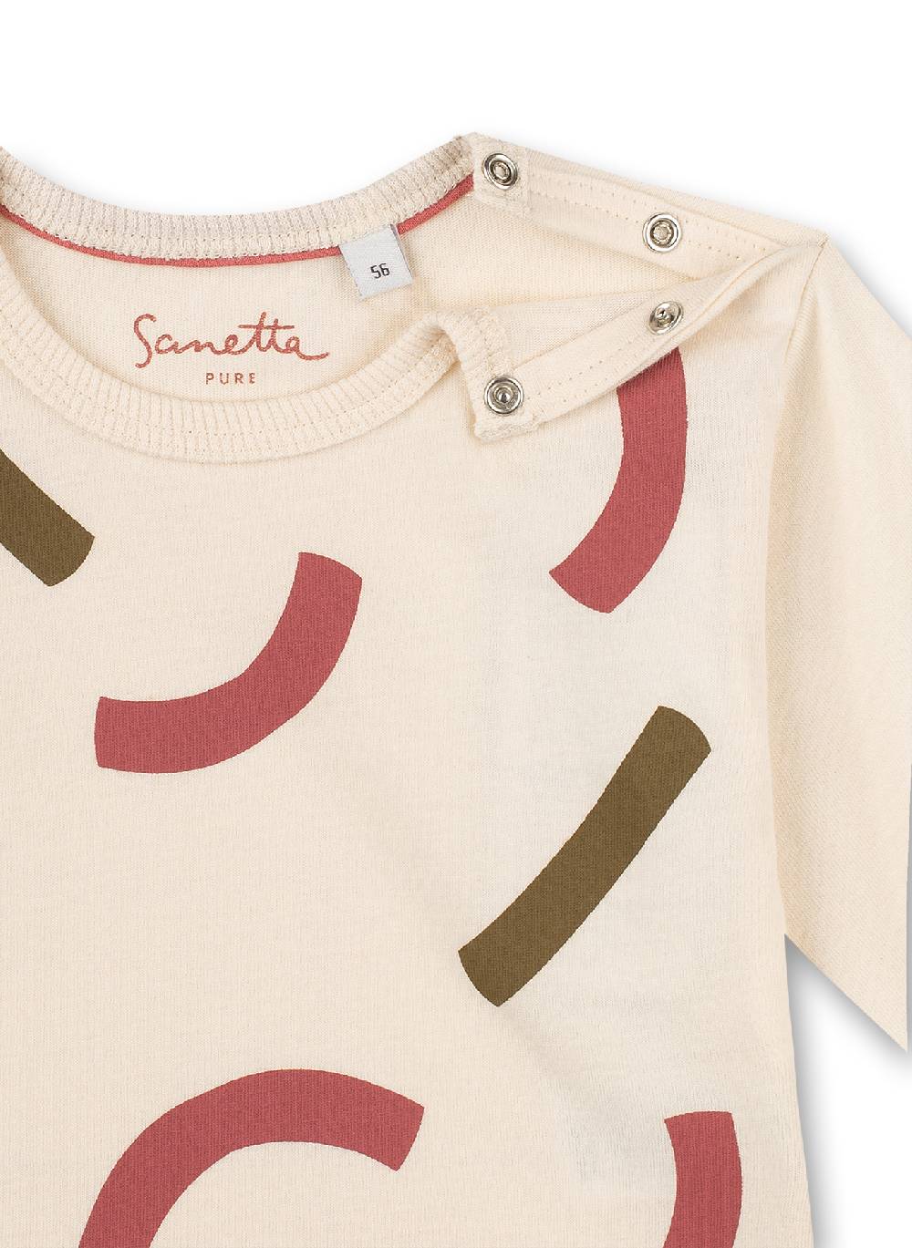 Sanetta Mädchen-Shirt langarm Off-White Fabrikpreis