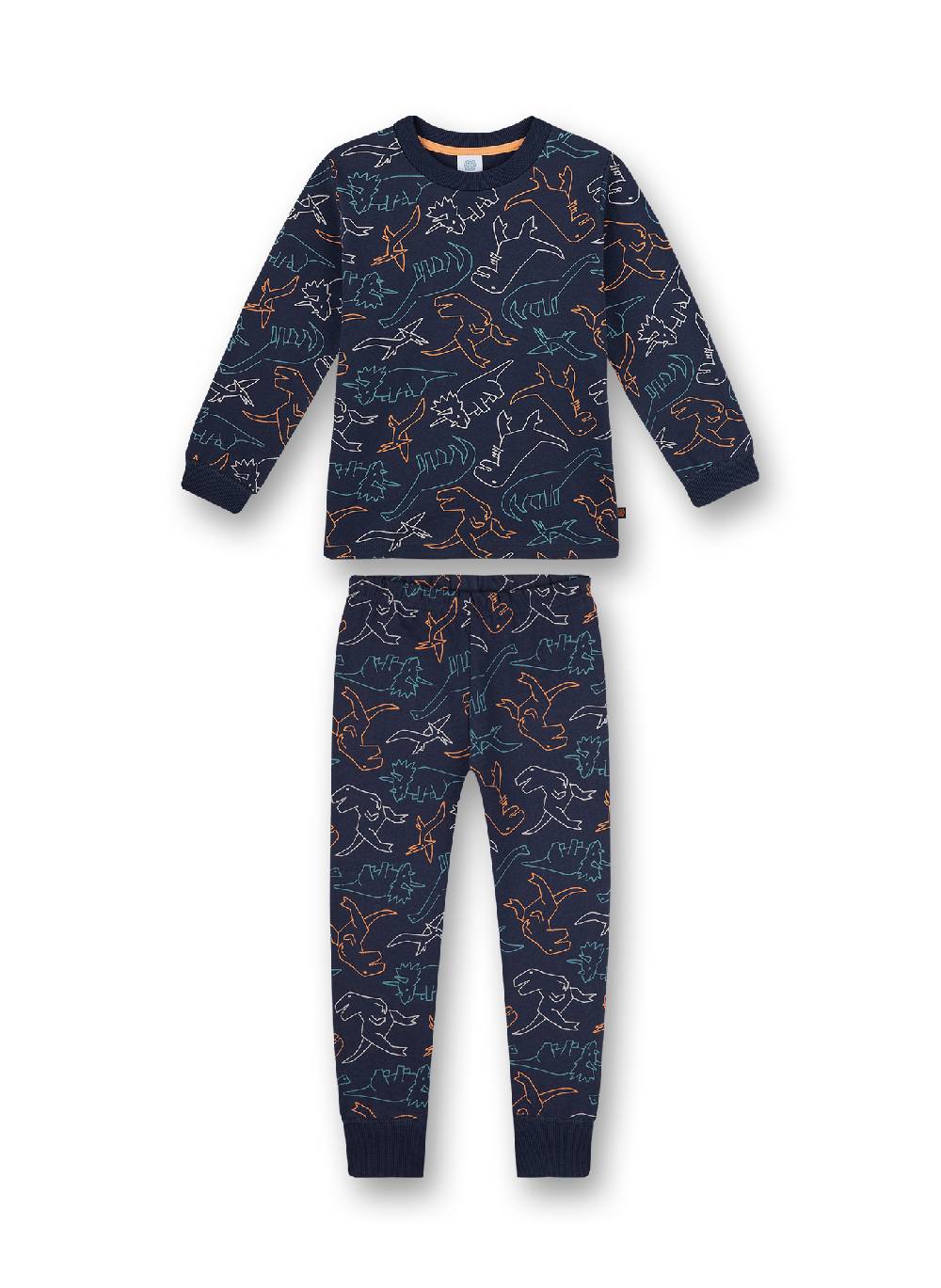 Sanetta Jungen-Schlafanzug Blau Dino Muttertagsangebot