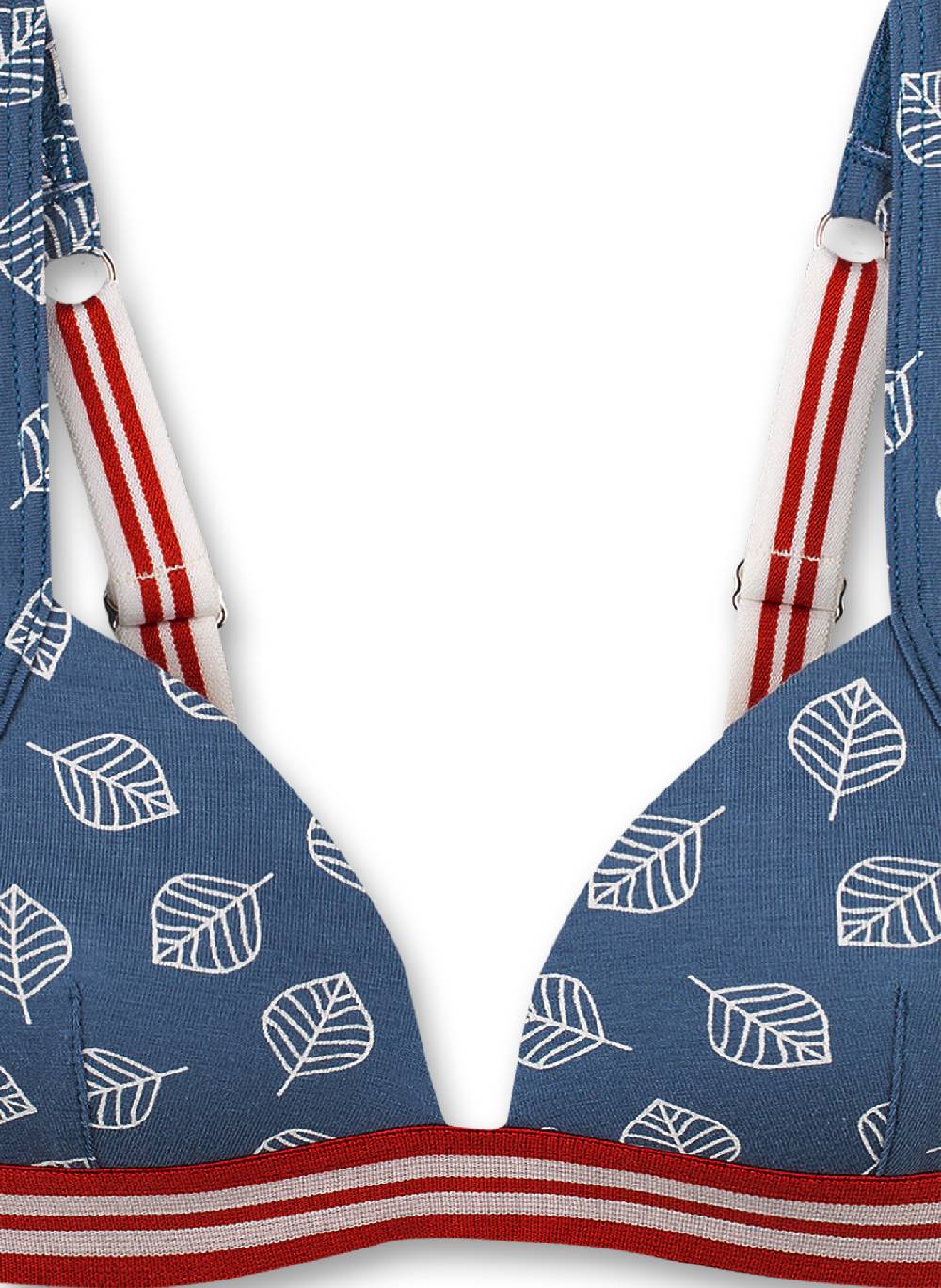Sanetta Mädchen-Soft Cup Bra Blau Ethno Jubiläumsangebot