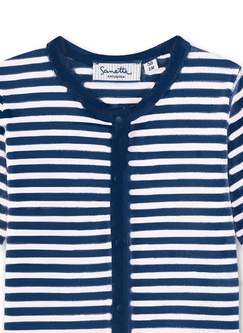 Sanetta Jungen-Strickjacke Blau-geringelt Riesige Ersparnisse
