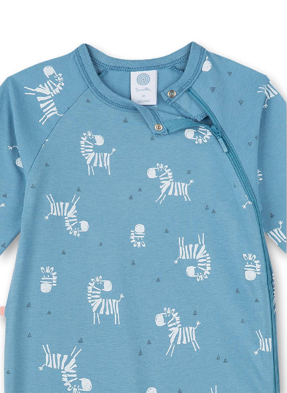 Sanetta Jungen-Overall Blau Zebra 2025